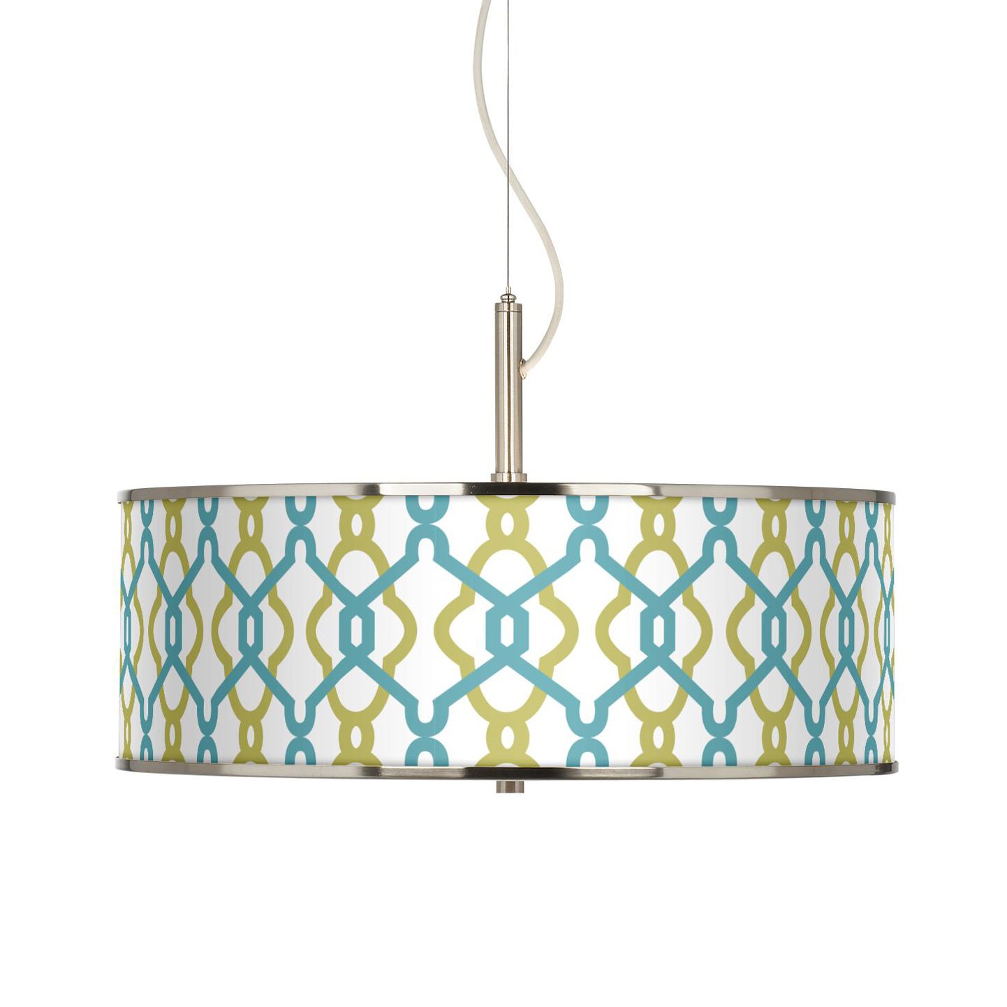 Hyper Links Giclee Glow 20" Wide Pendant Light