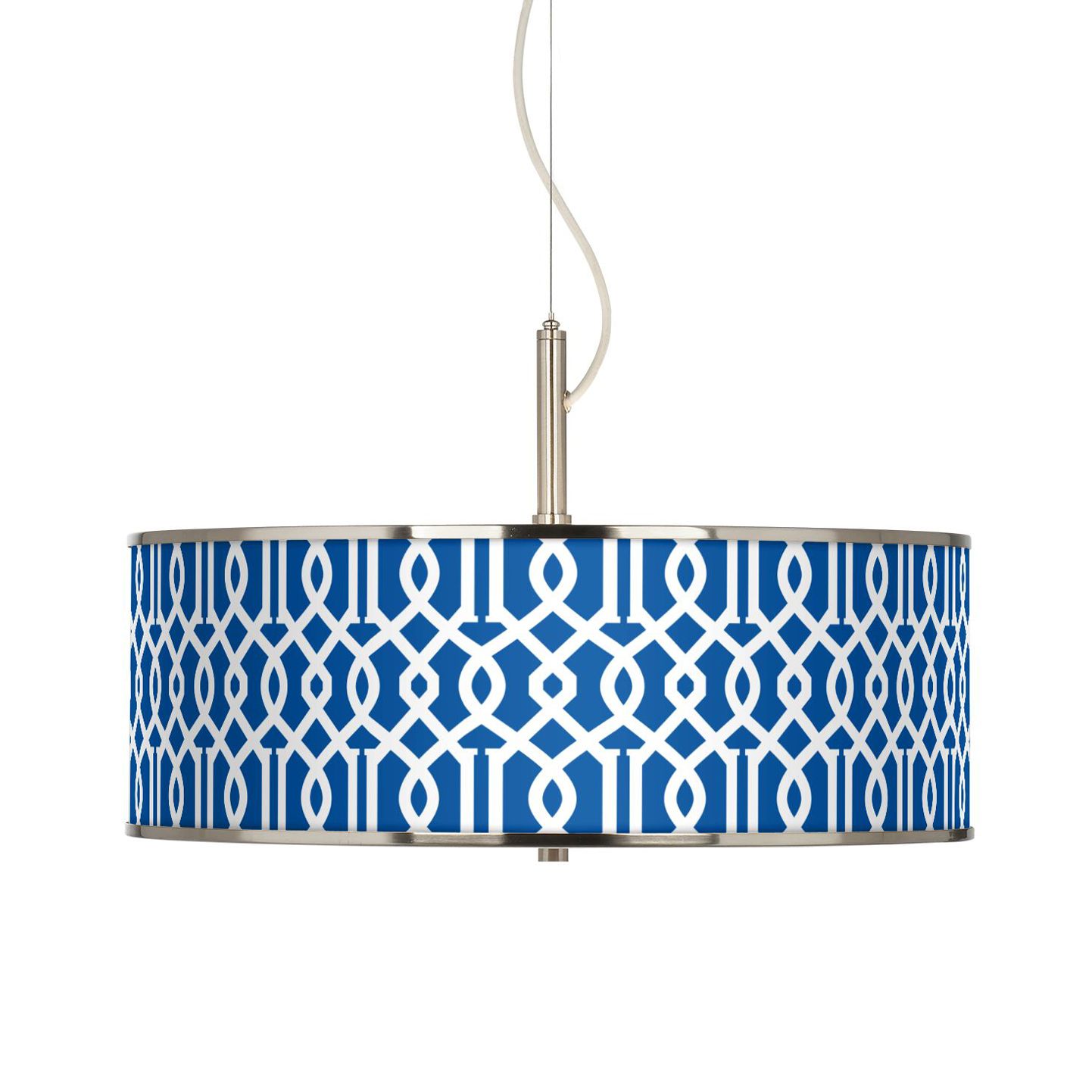 Chain Reaction Giclee Glow 20" Wide Pendant Light