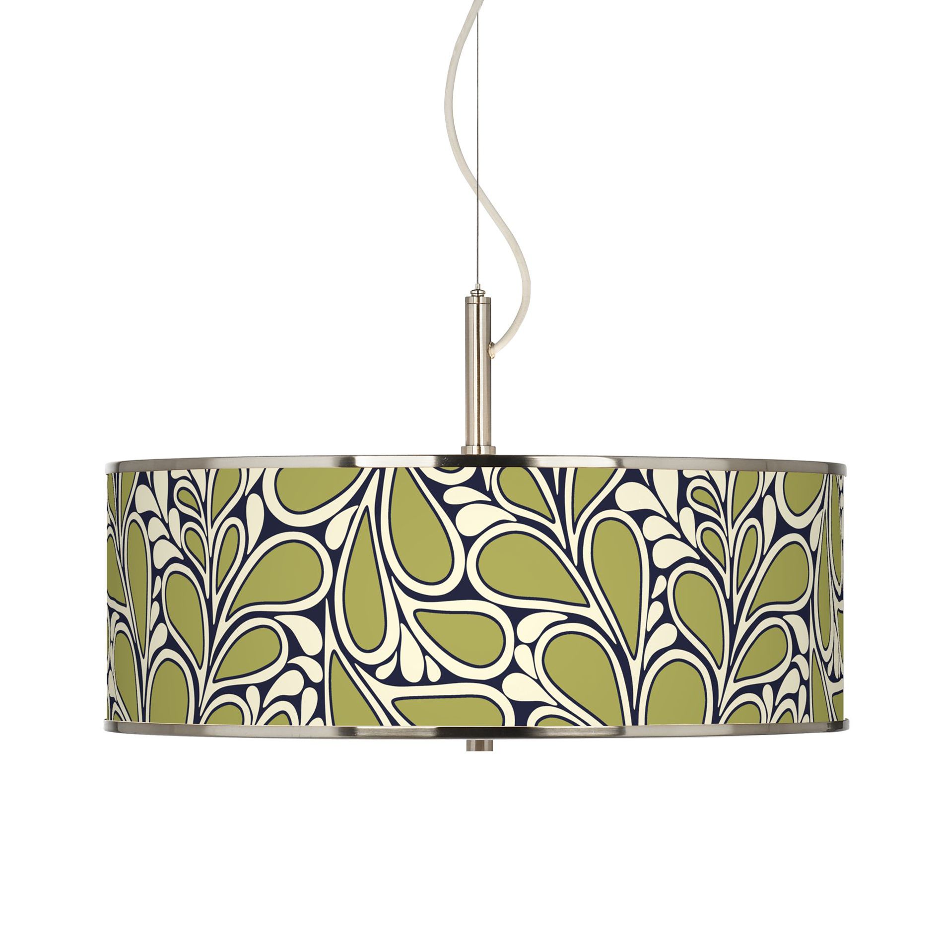 Stacy Garcia Rain Metal Giclee Glow 20" Wide Pendant Light