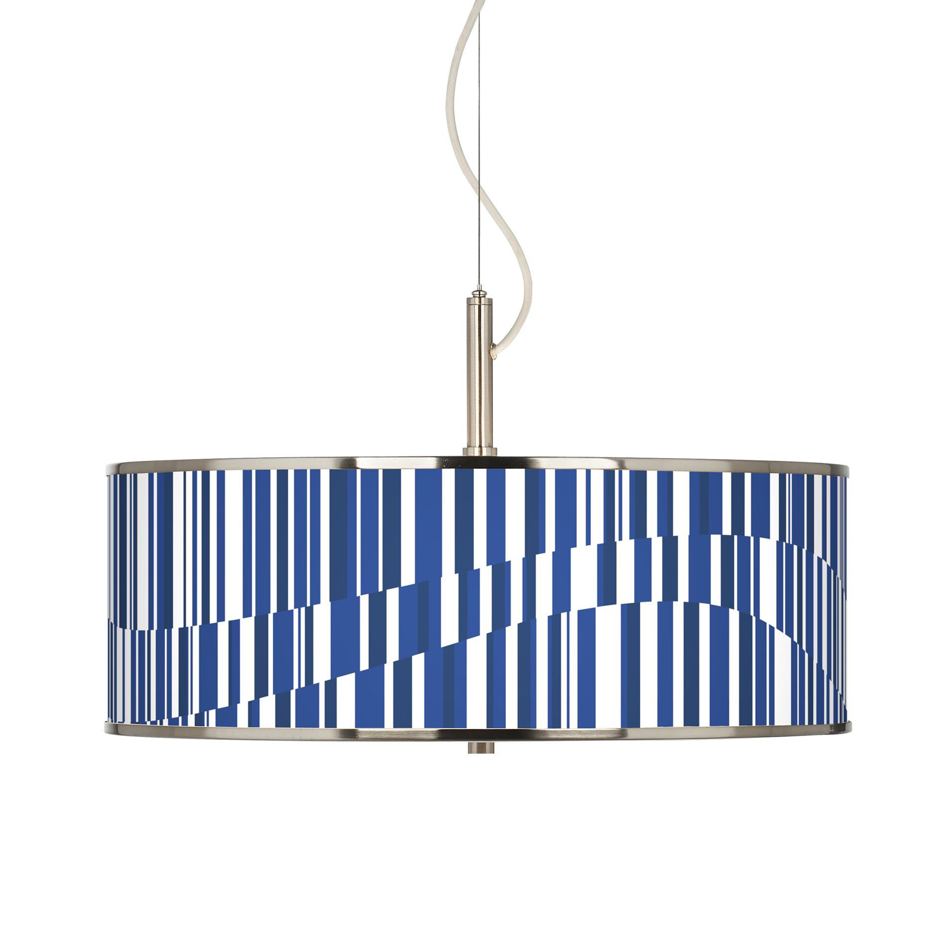 Techno River Giclee Glow 20" Wide Pendant Light