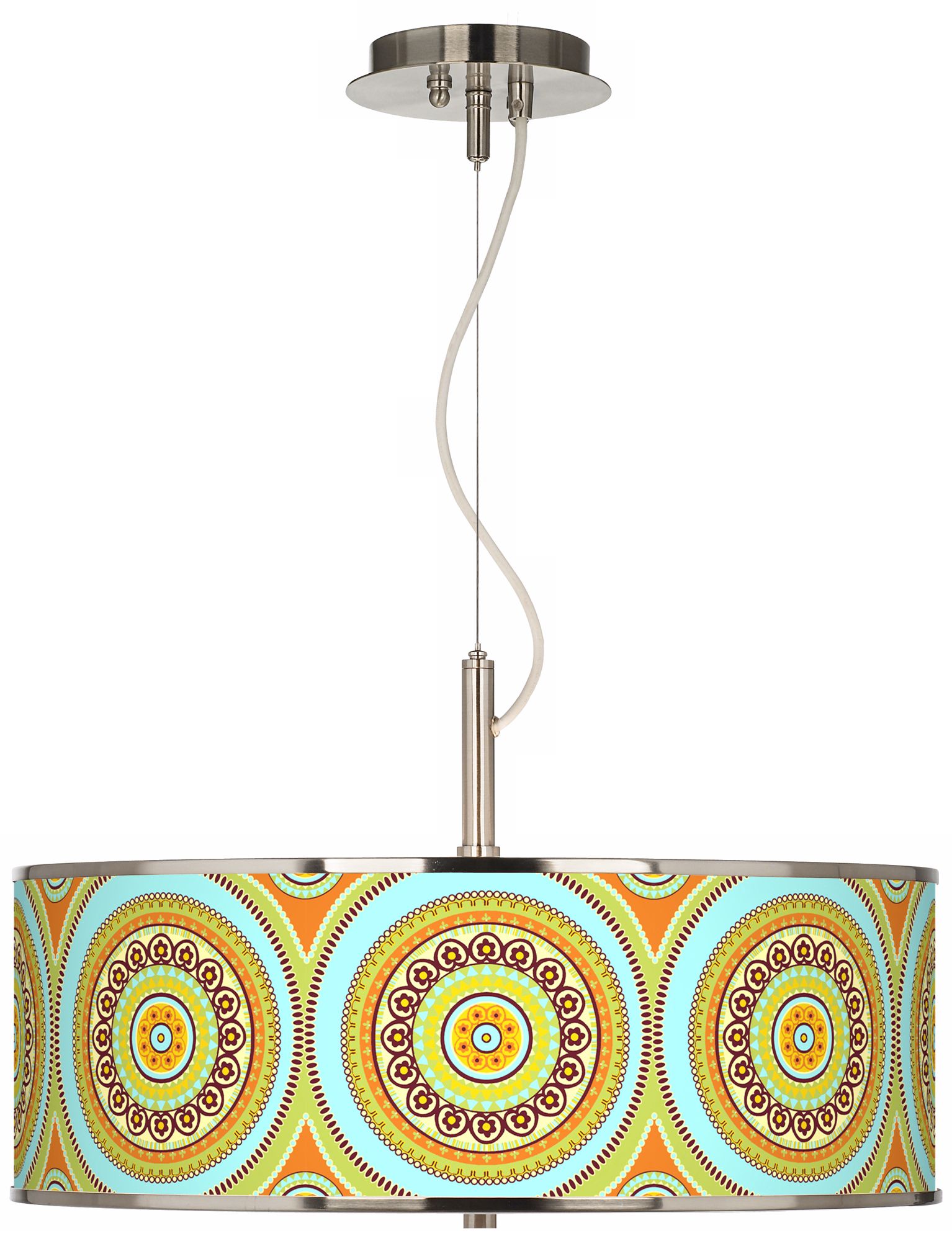 Stacy Garcia Arno Mosaic Daybreak 20" Pendant Light
