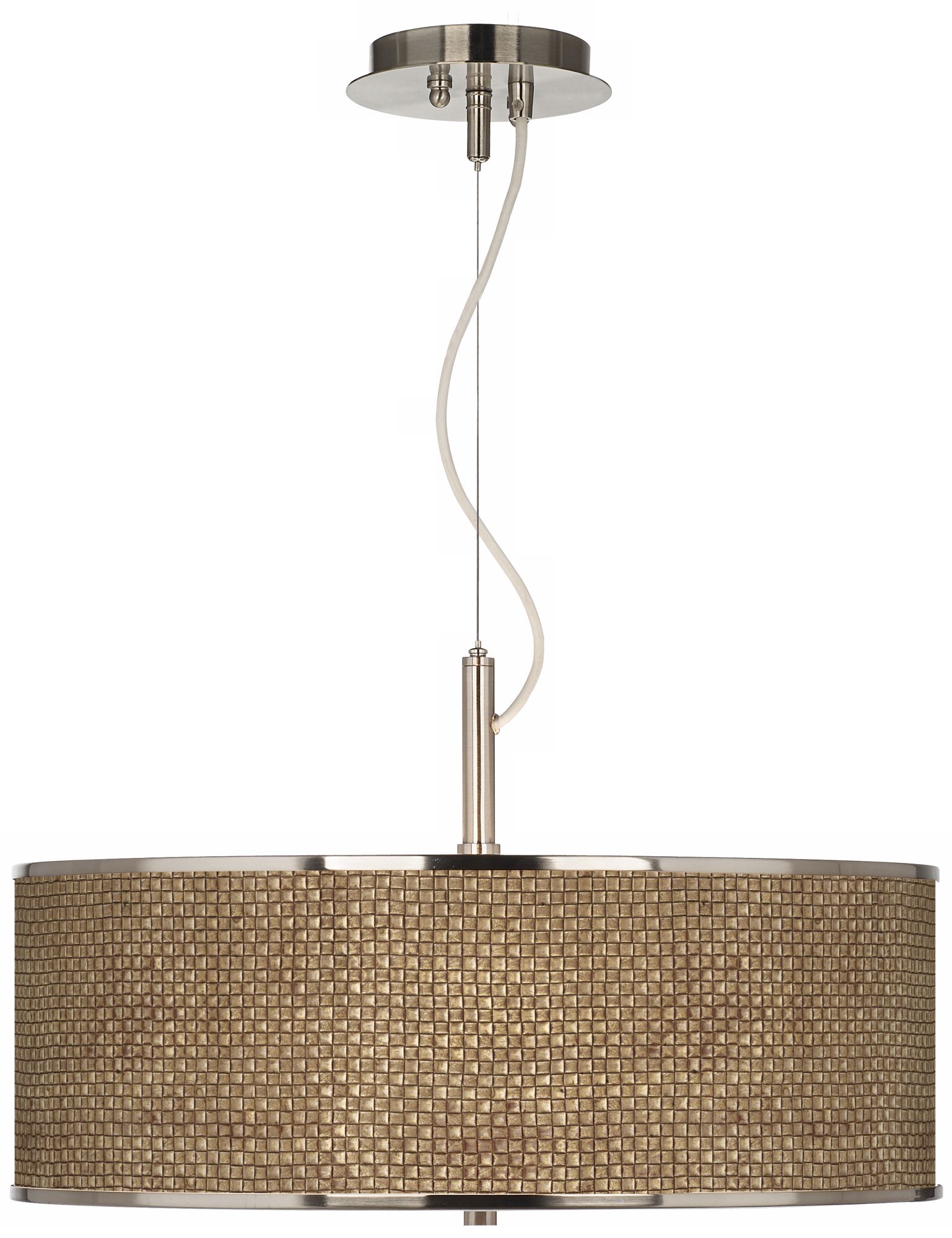 Interweave Giclee Glow 20" Wide Pendant Light