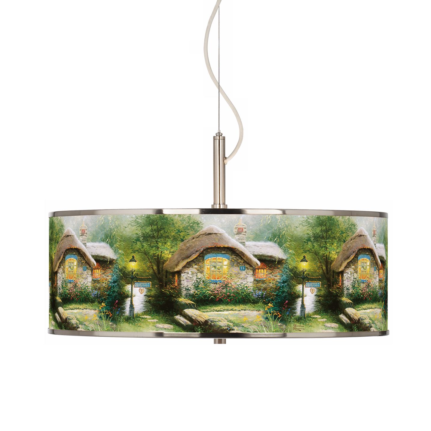 Thomas Kinkade Collector’s Cottage 20" Wide Pendant Light
