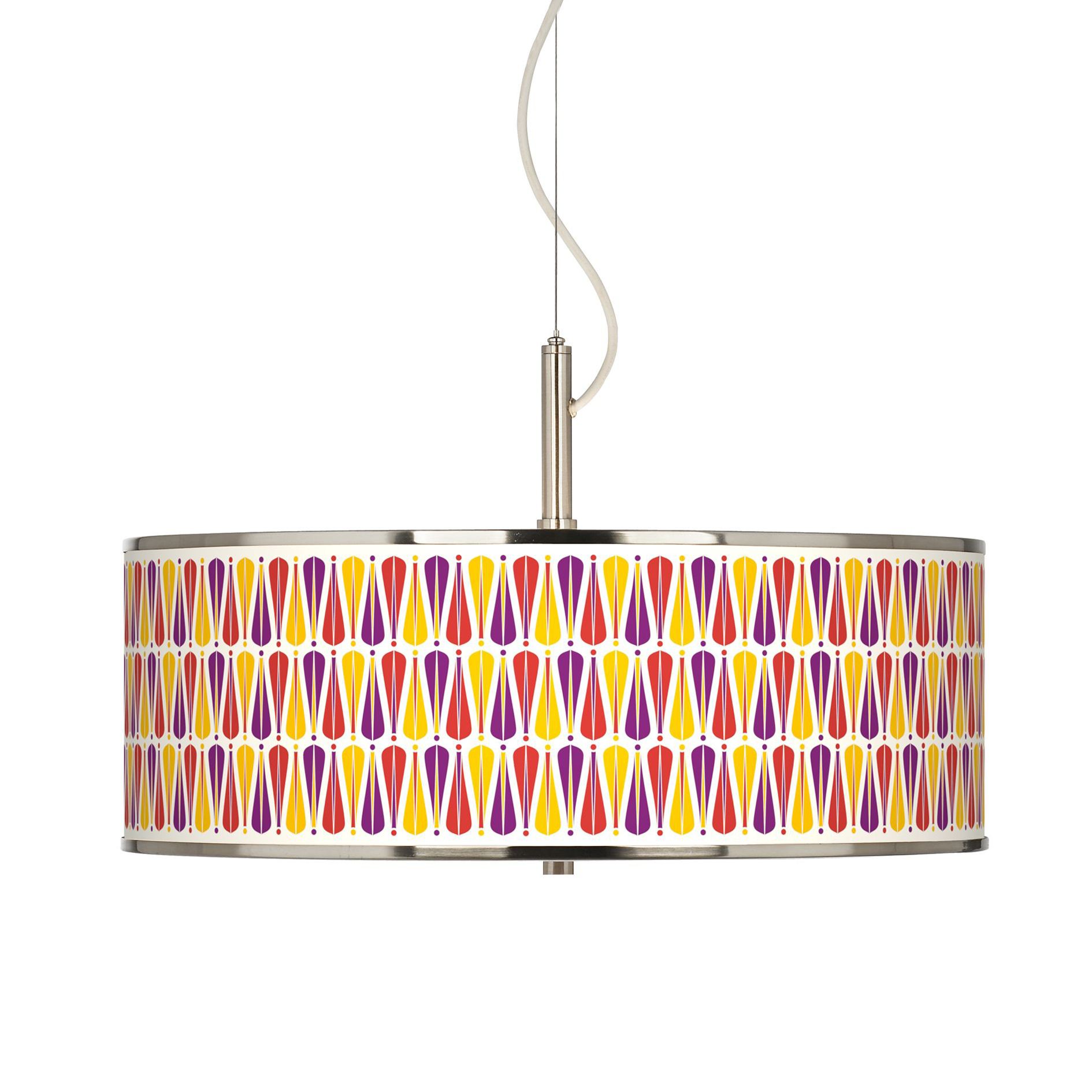 Hinder Giclee Glow 20" Wide Pendant Light