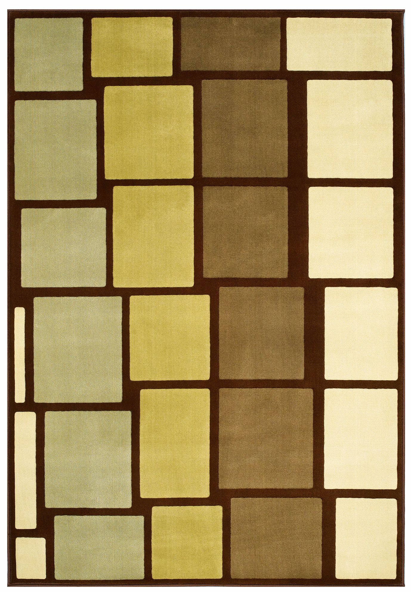 Tremont Collection Stax Chocolate Area Rug