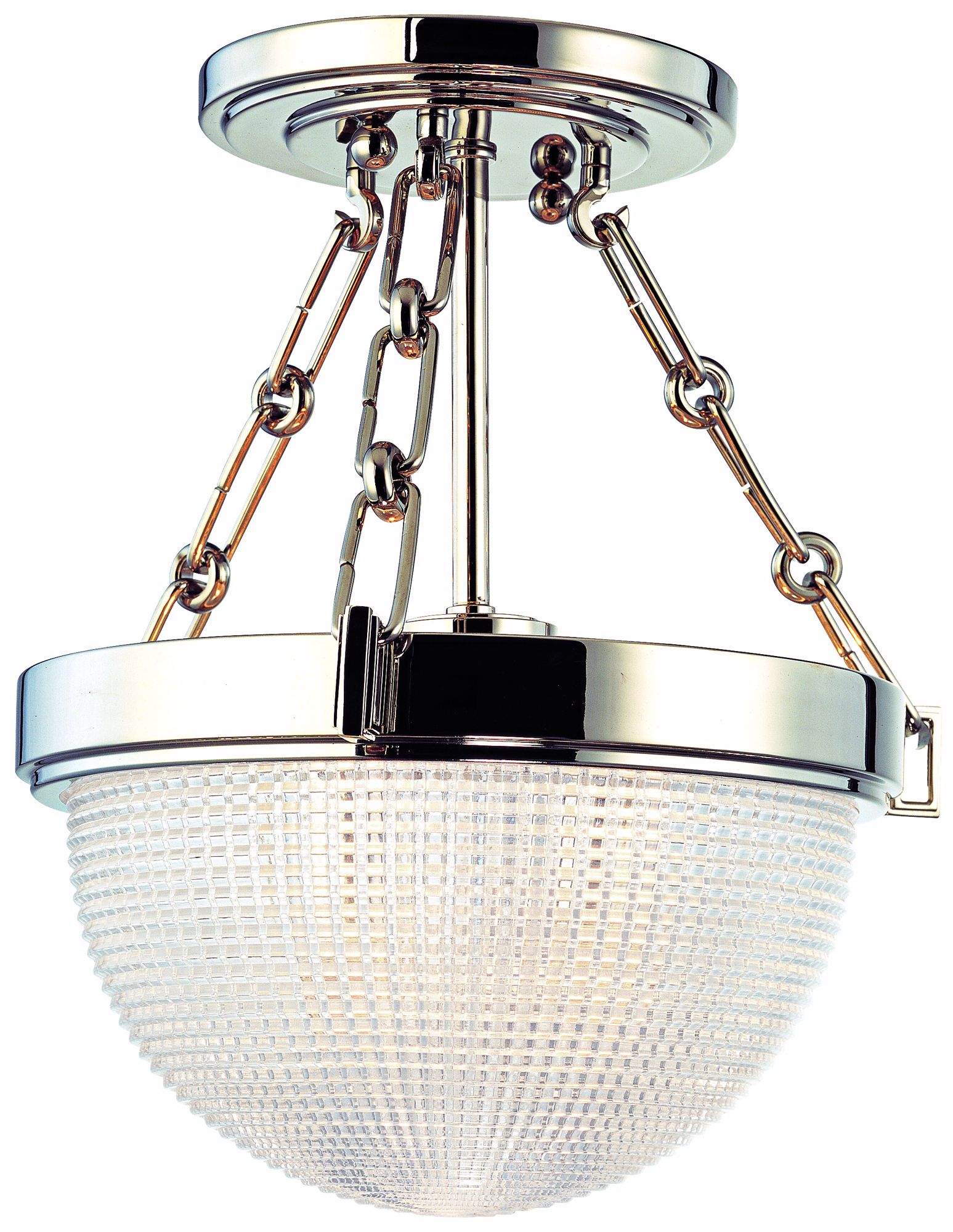 Hudson Valley Winfield Nickel 10 1/2" Wide Ceiling Light