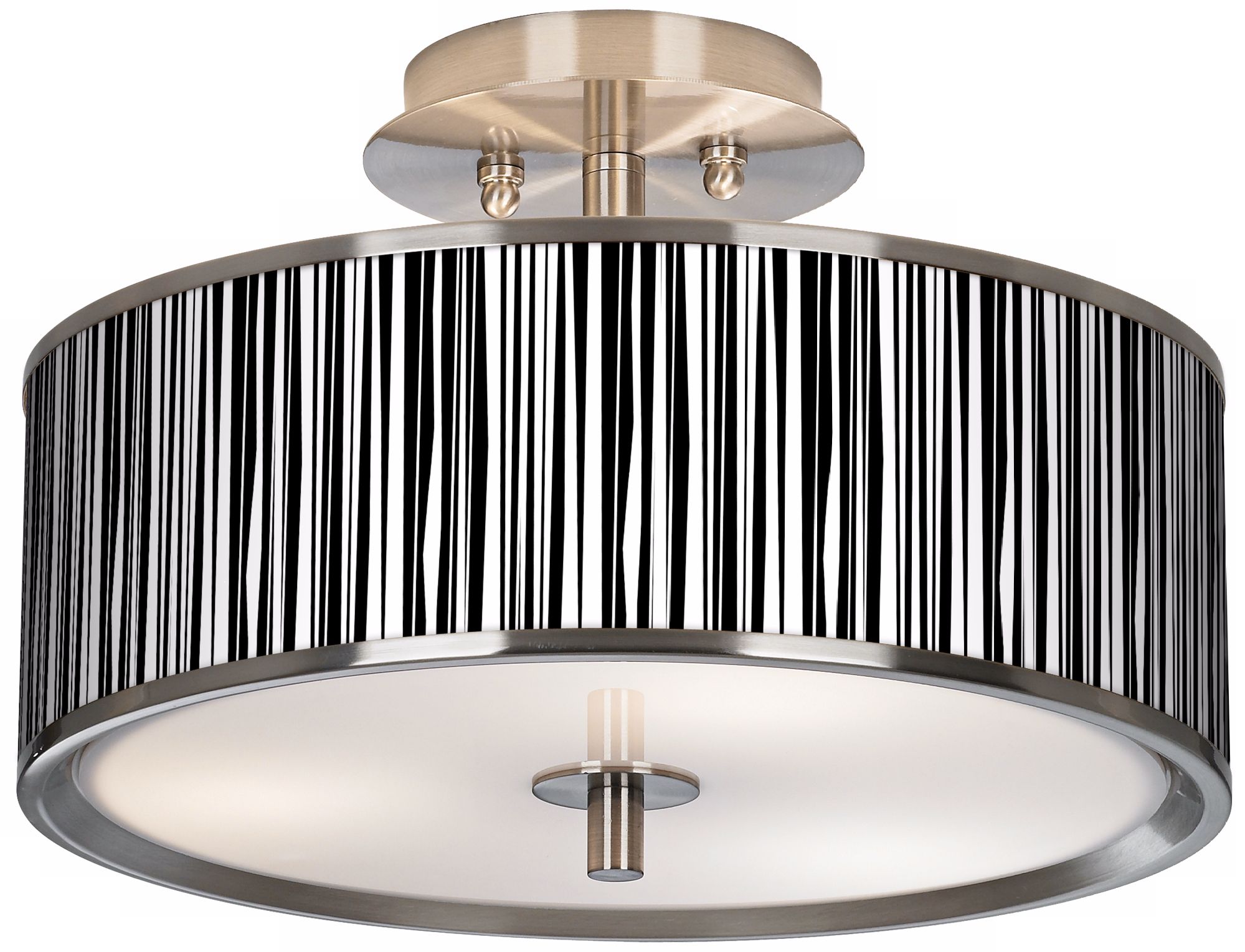 Optic Giclee Glow 14" Wide Ceiling Light