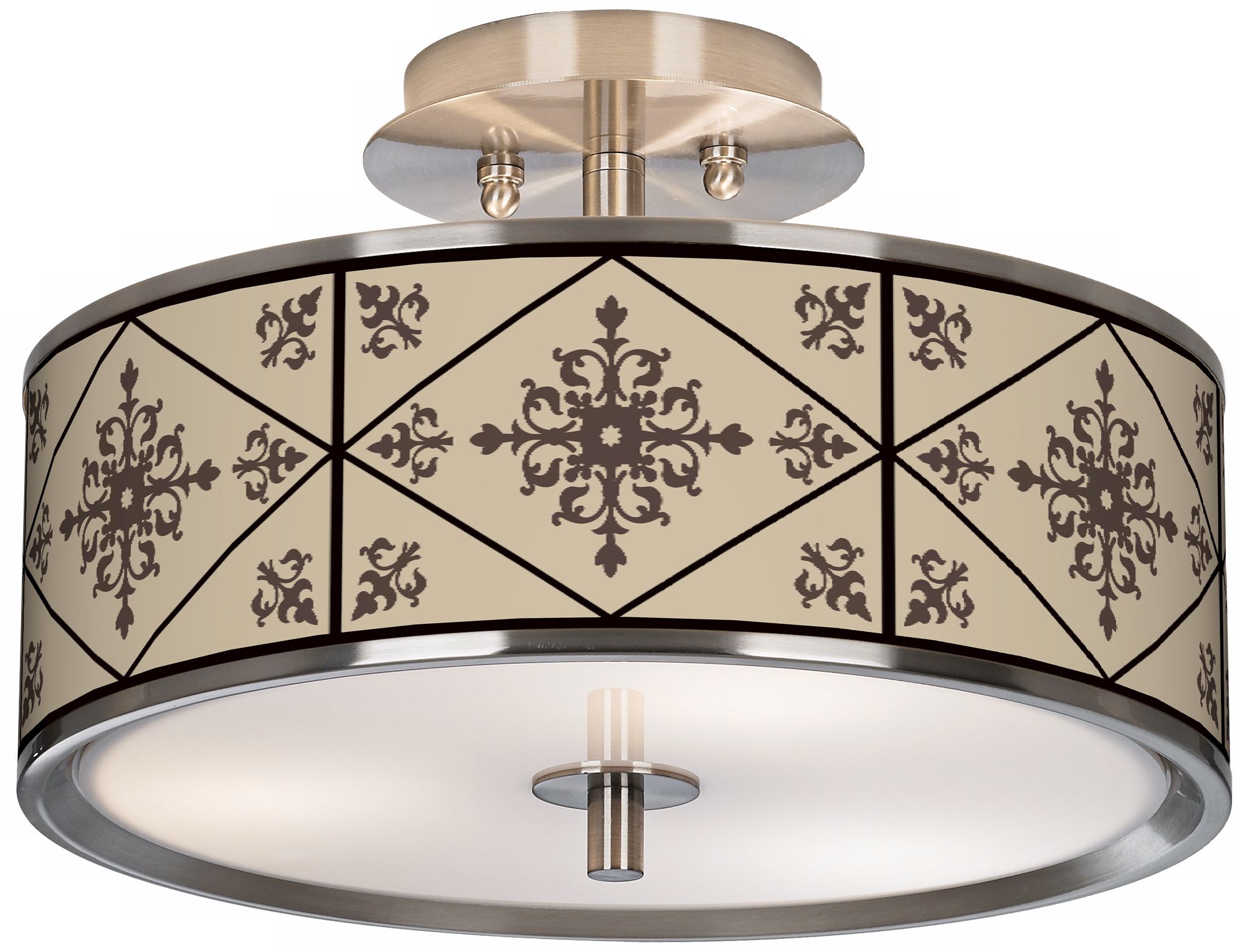 Chambly Giclee Glow 14" Wide Ceiling Light