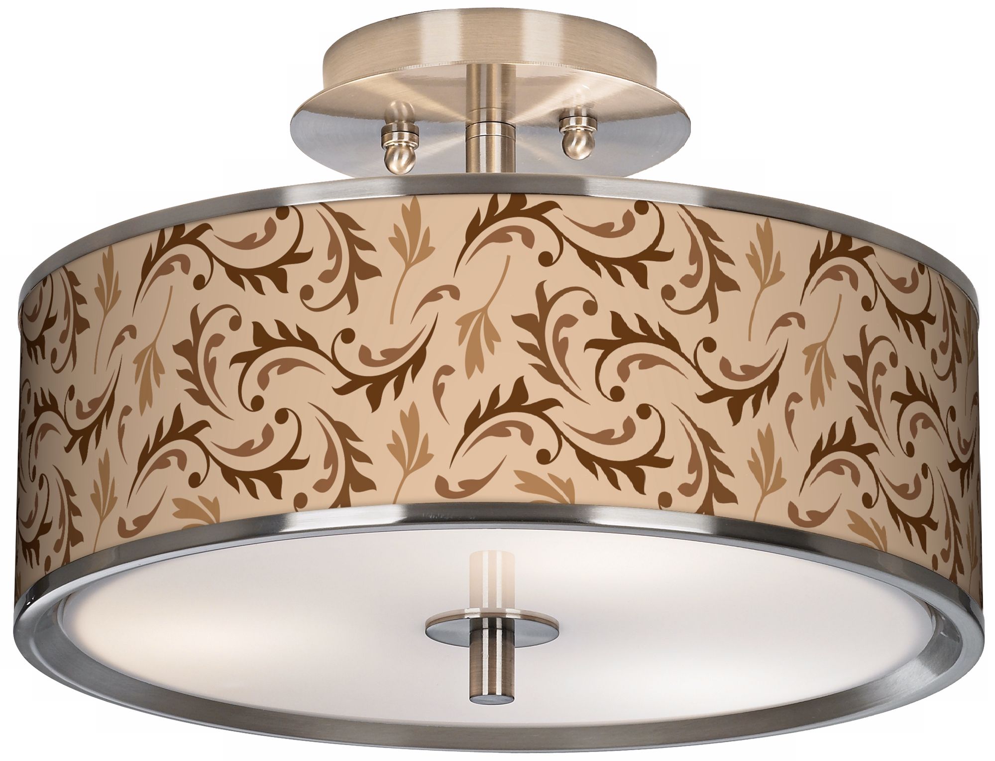 Fall Breeze Giclee Glow 14" Wide Ceiling Light