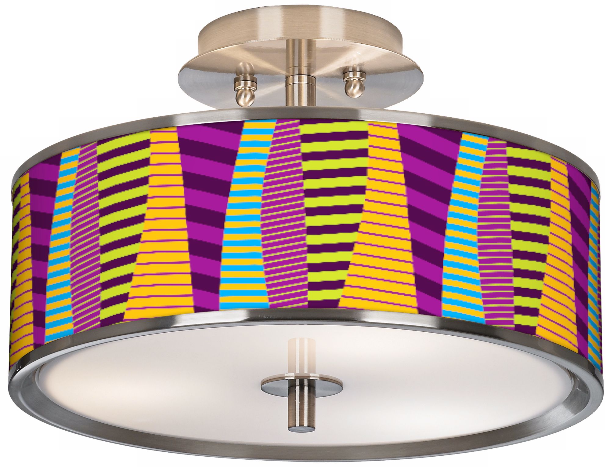 Mambo Giclee Glow 14" Wide Ceiling Light