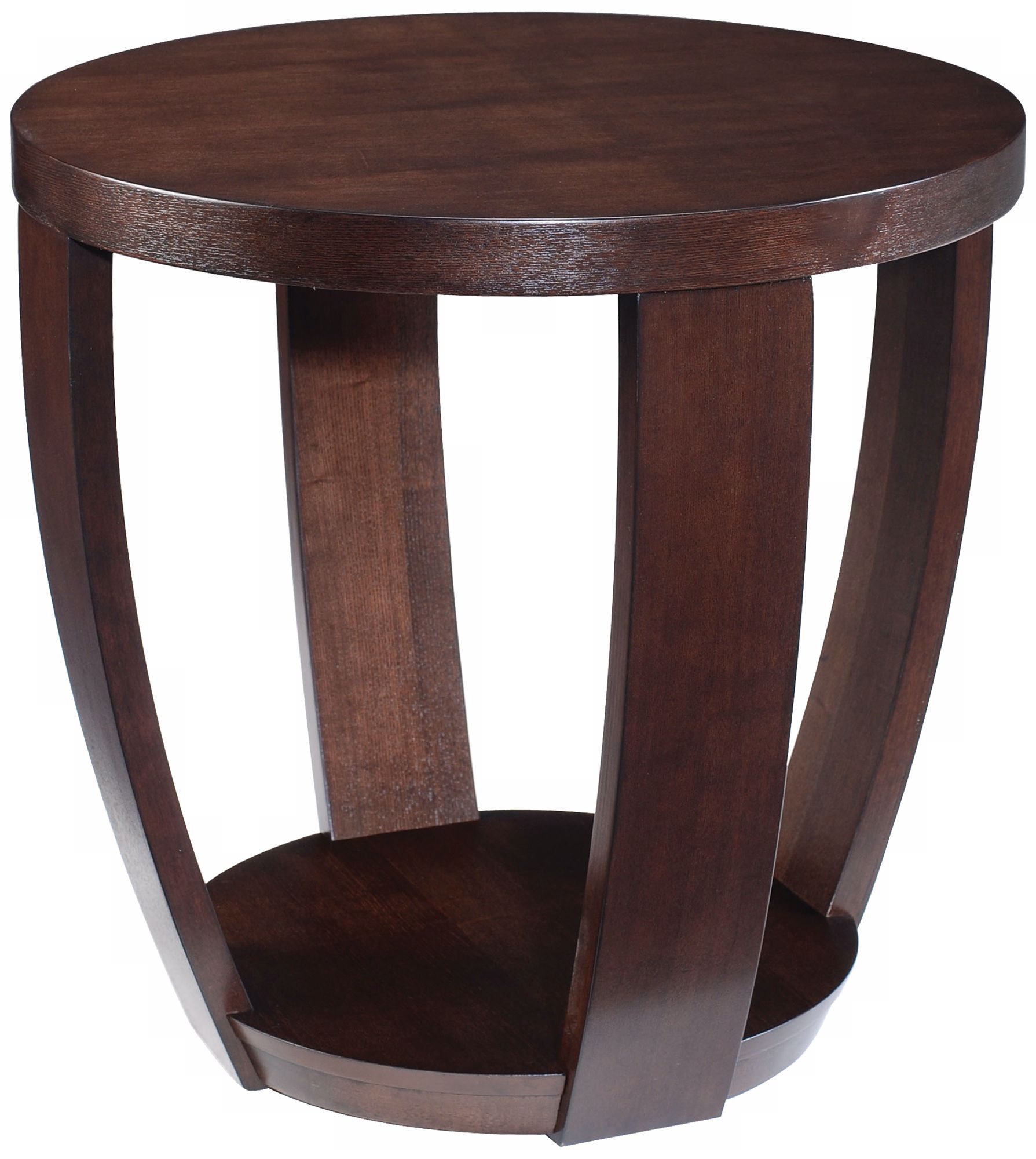 Sotto Sienna Finish Round Accent Table