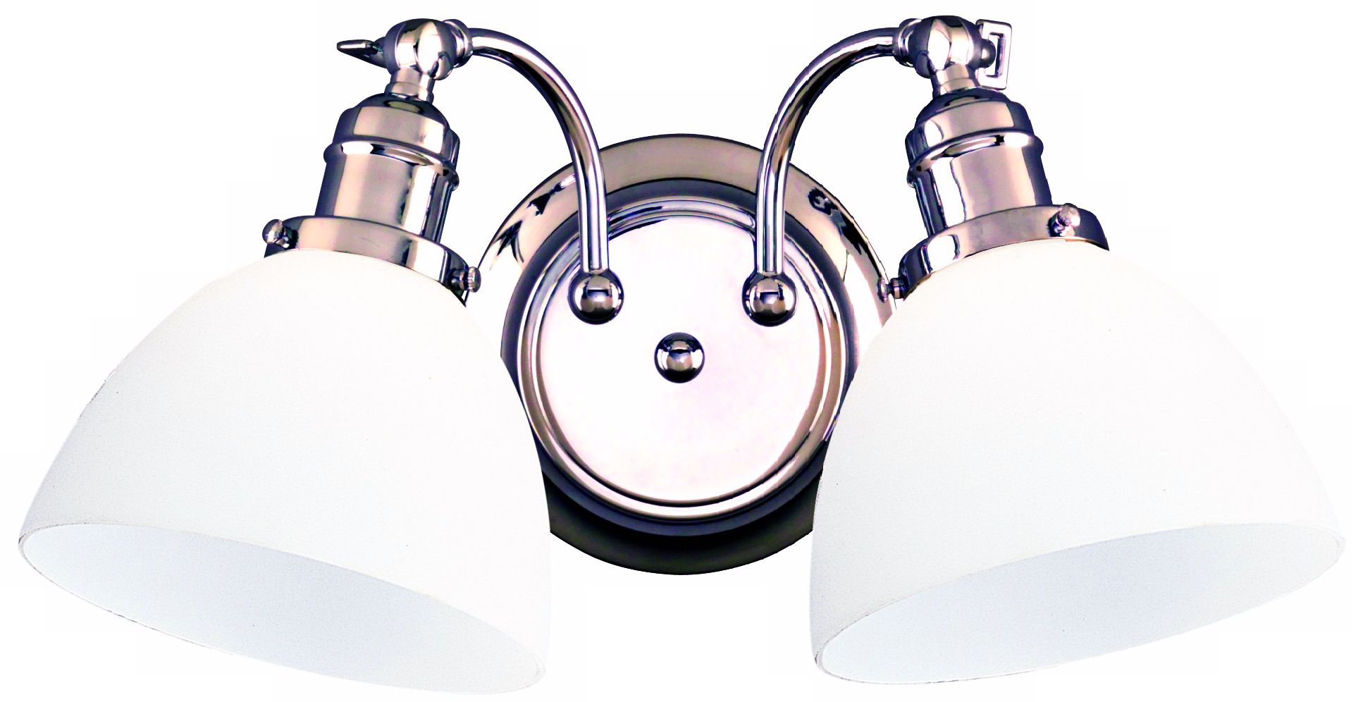 Morgan 2-Light Polished Chrome Adjustable Wall Sconce