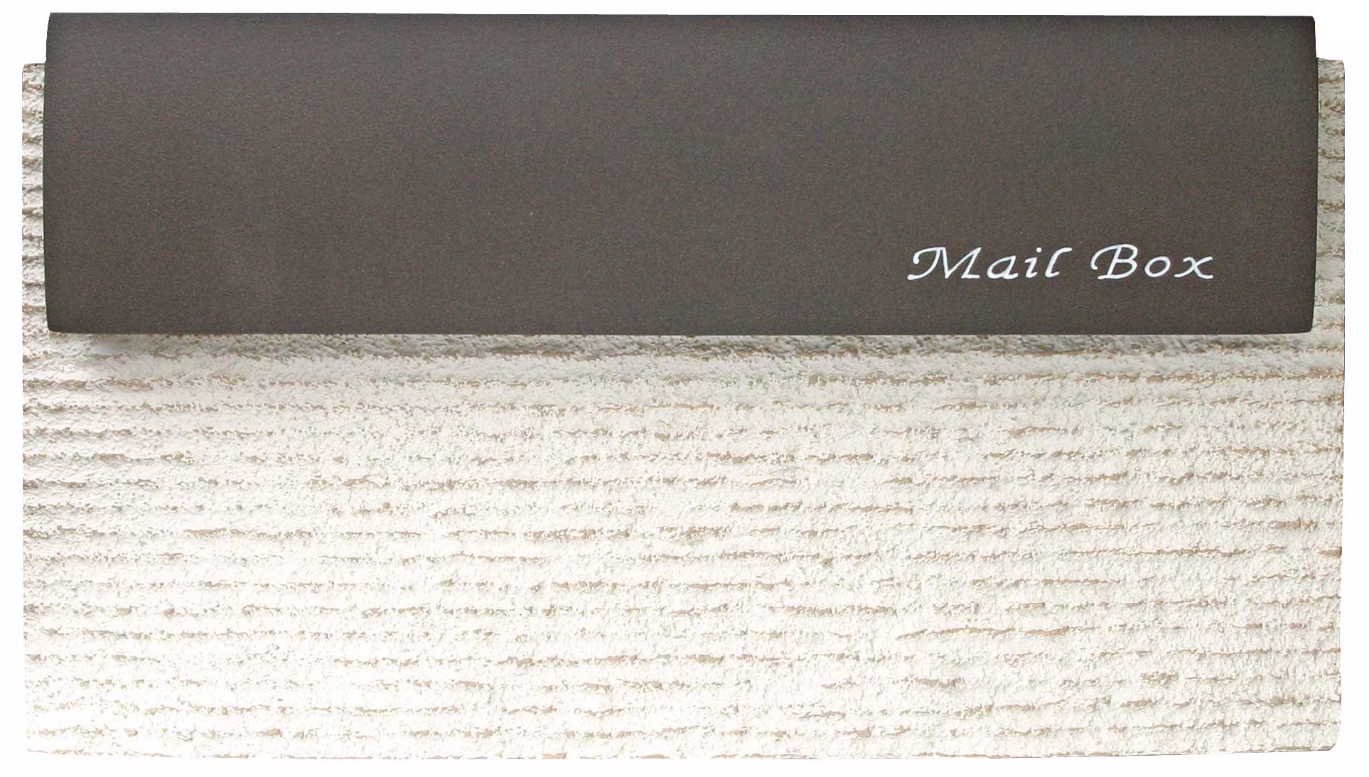 Dune Mild Cream Finish Wallmount Mailbox