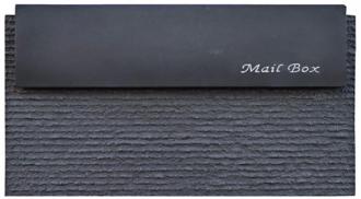 Dune Wither Black Finish Wallmount Mailbox T6772