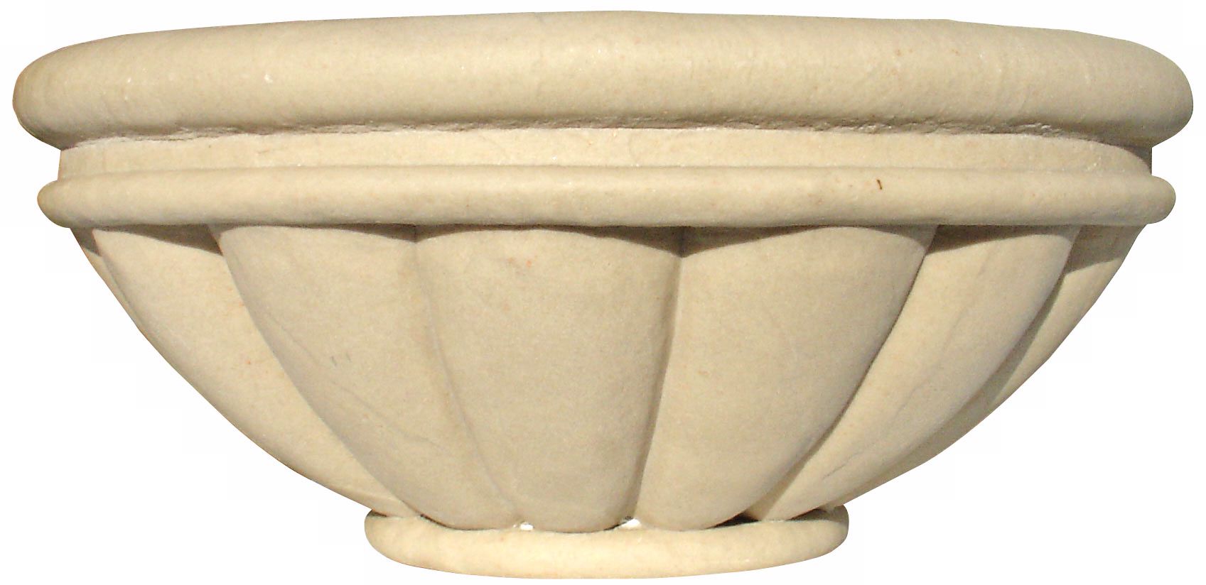 36" Round Sandstone Roman Planter