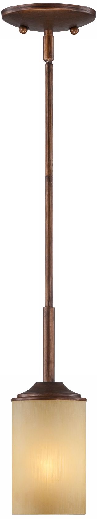 Chic Chalet Bronze Mini Pendant Light