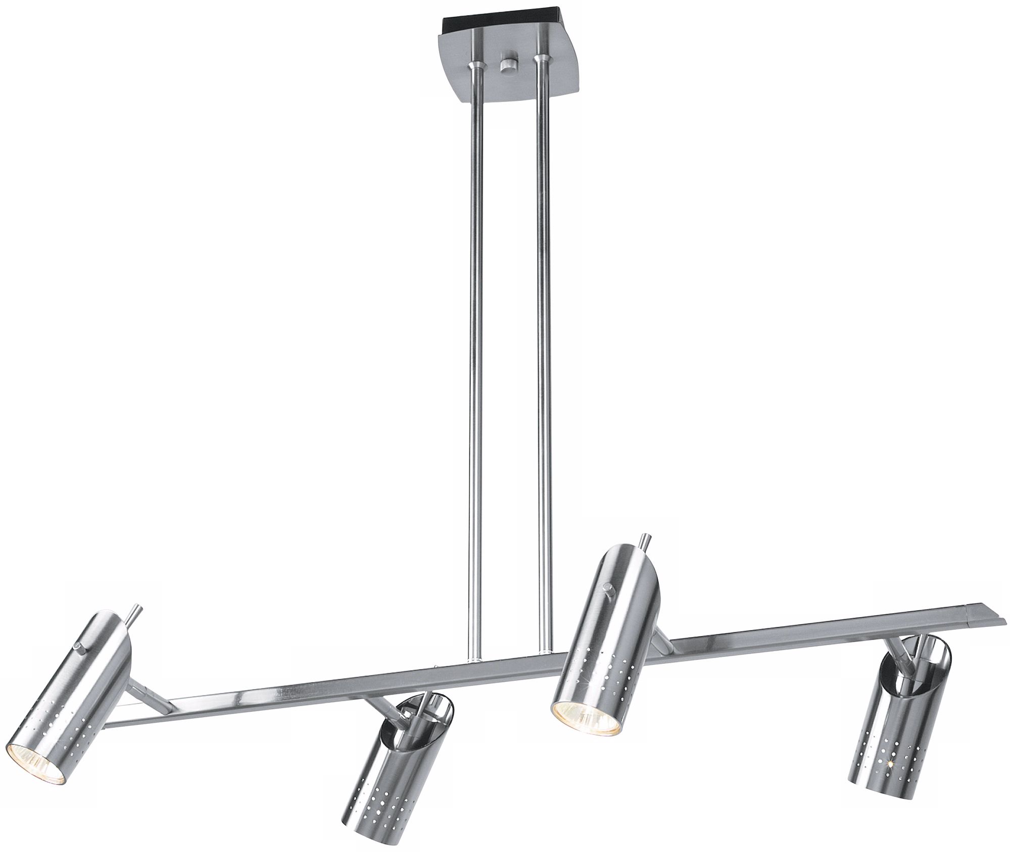 Odyssey Spotlight Brushed Steel Track Fixture