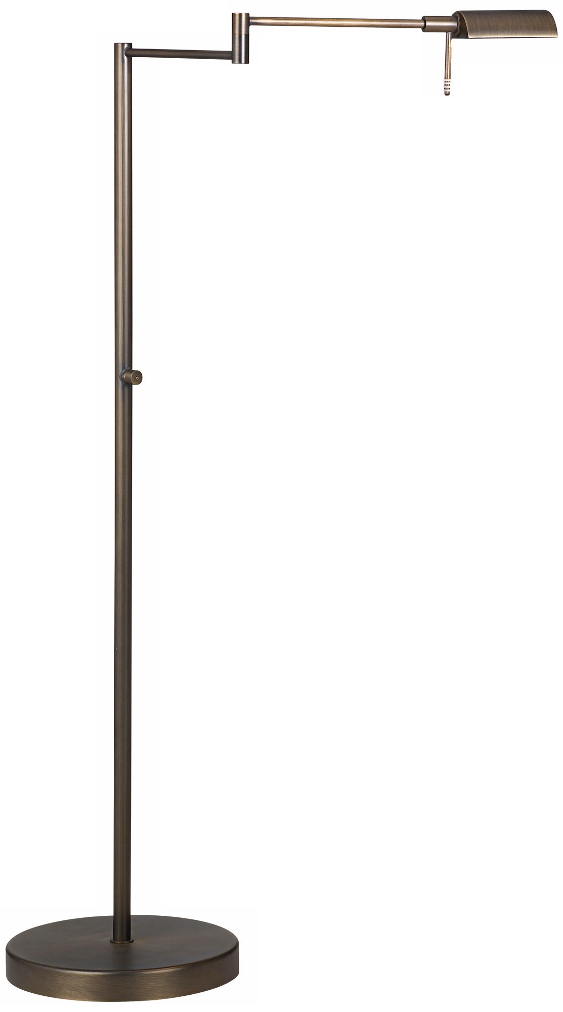 Sonneman D-Lite Europa Bronze Swing-Arm Floor Lamp