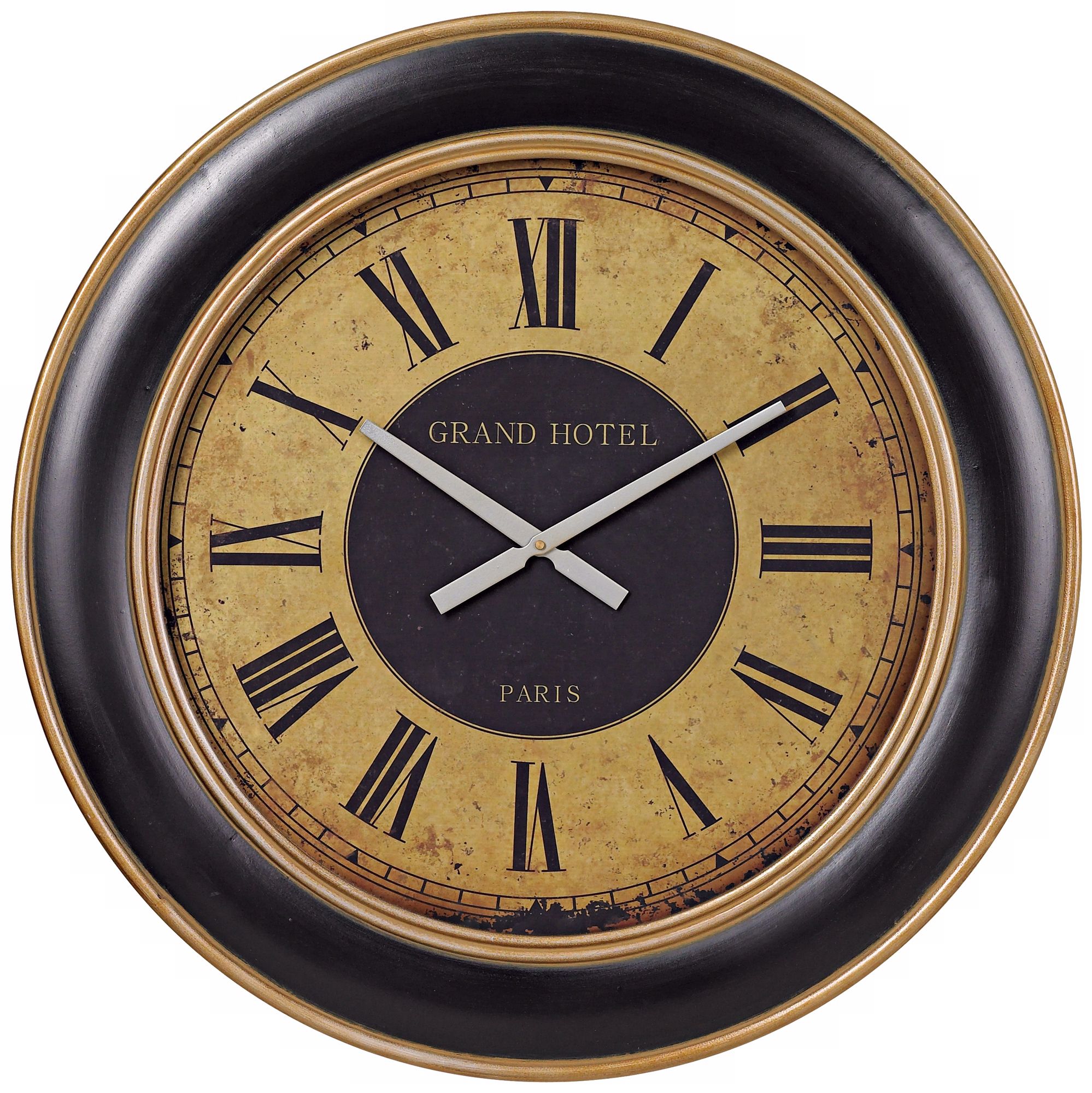 Grand Hotel Paris 31 1/2" Wide Wall Clock