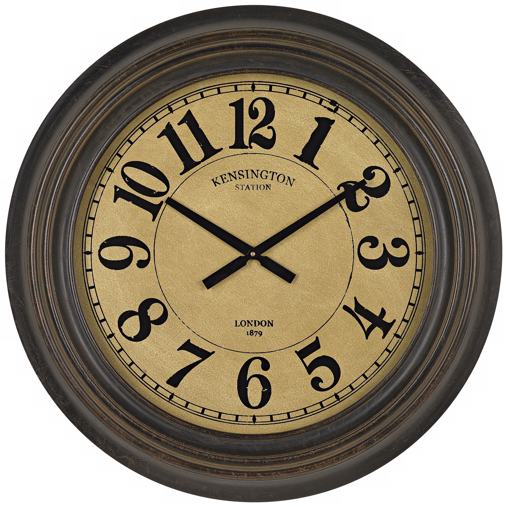 Kensington Station 30" Wide Wall Clock