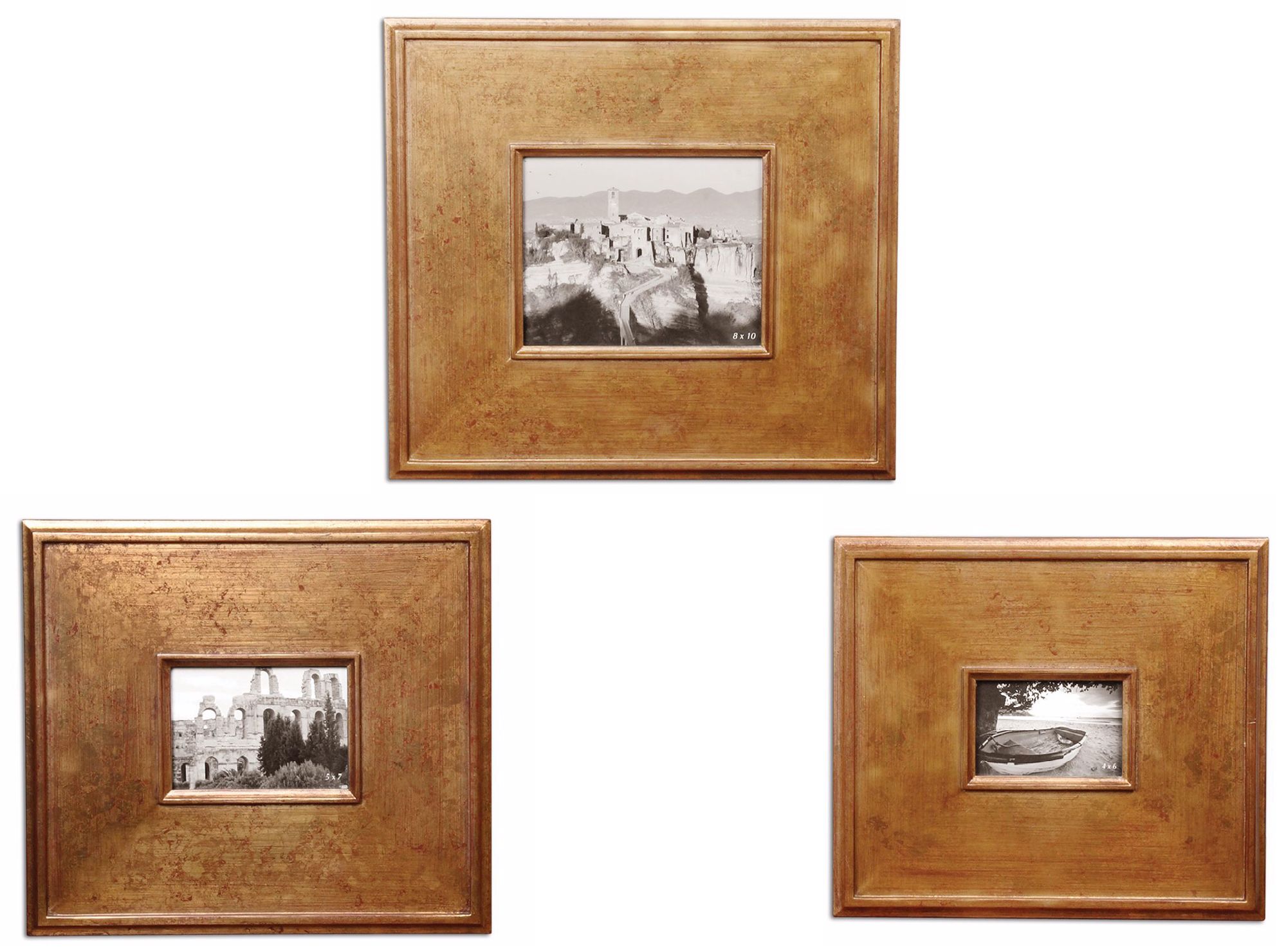 Set of 3 Uttermost Pazi Photo Frames