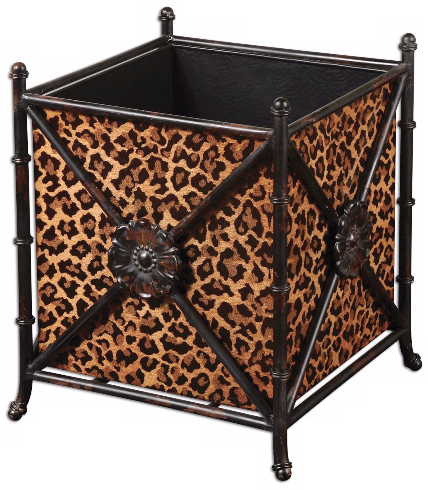 Uttermost Cheetah Print Planter