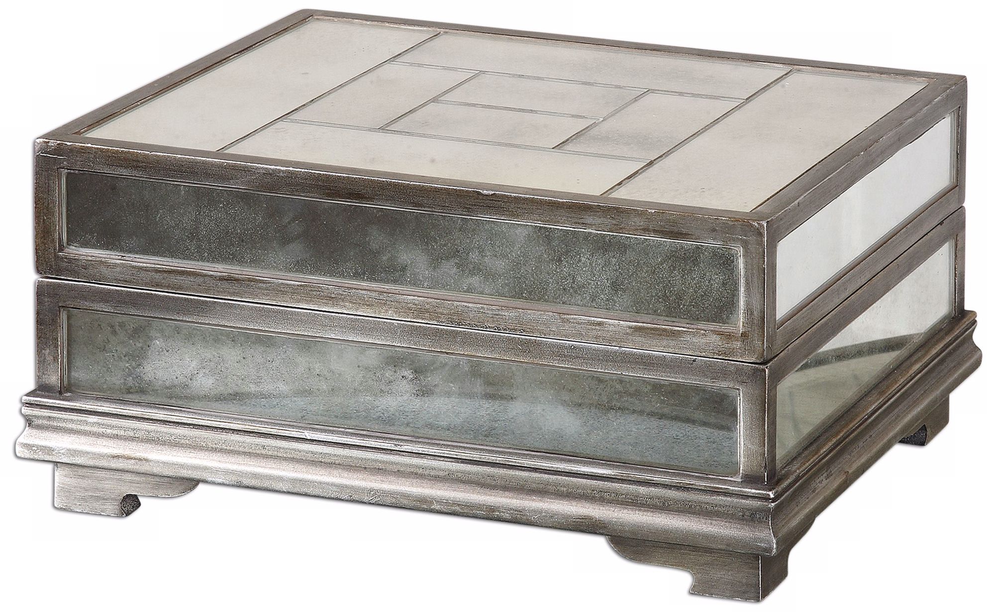 Uttermost Trory Antiqued Mirrored Box