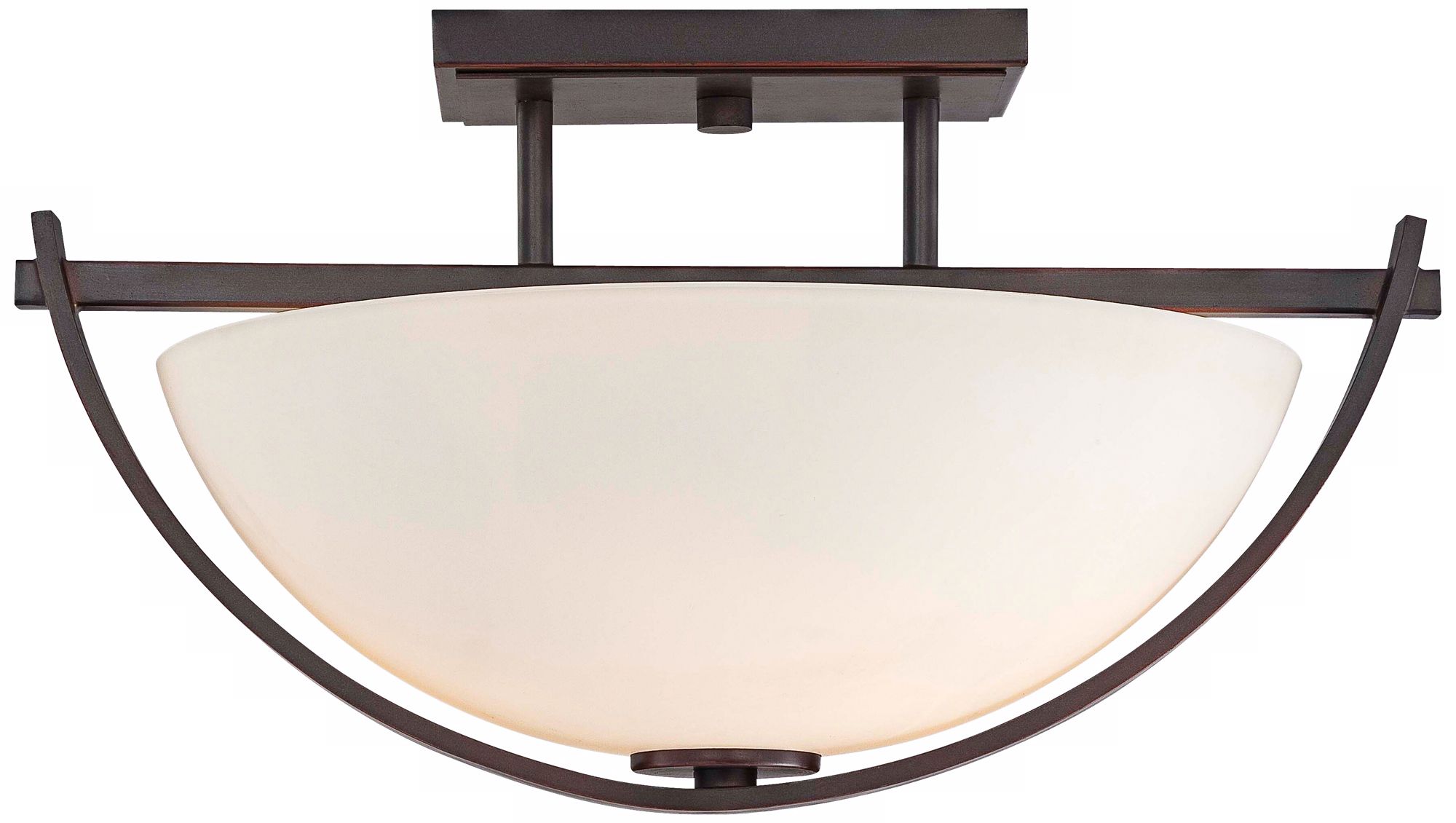 Minka Lavery Galante 15" Wide Semi Flush Ceiling Light