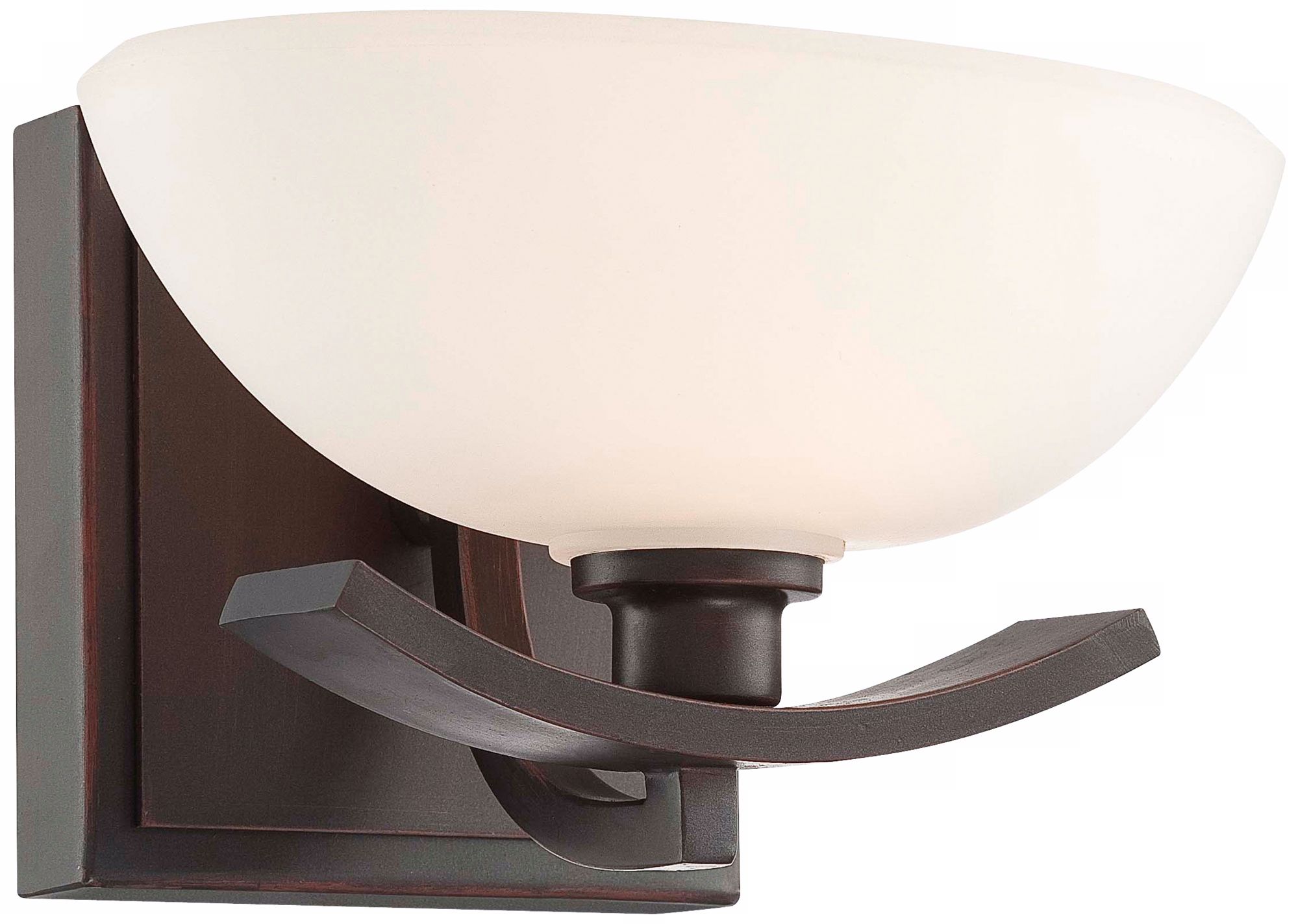 Minka Lavery Galante Lathan Bronze 7 3/4" Wide Wall Sconce