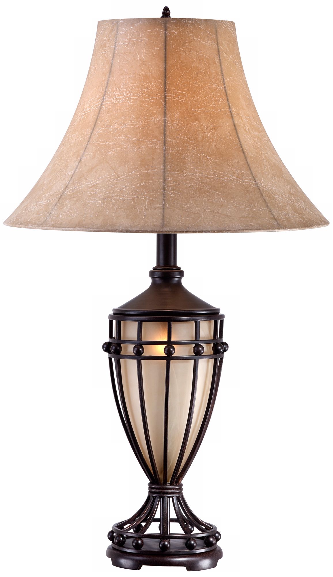 Cardiff Iron Night Light Urn Table Lamp