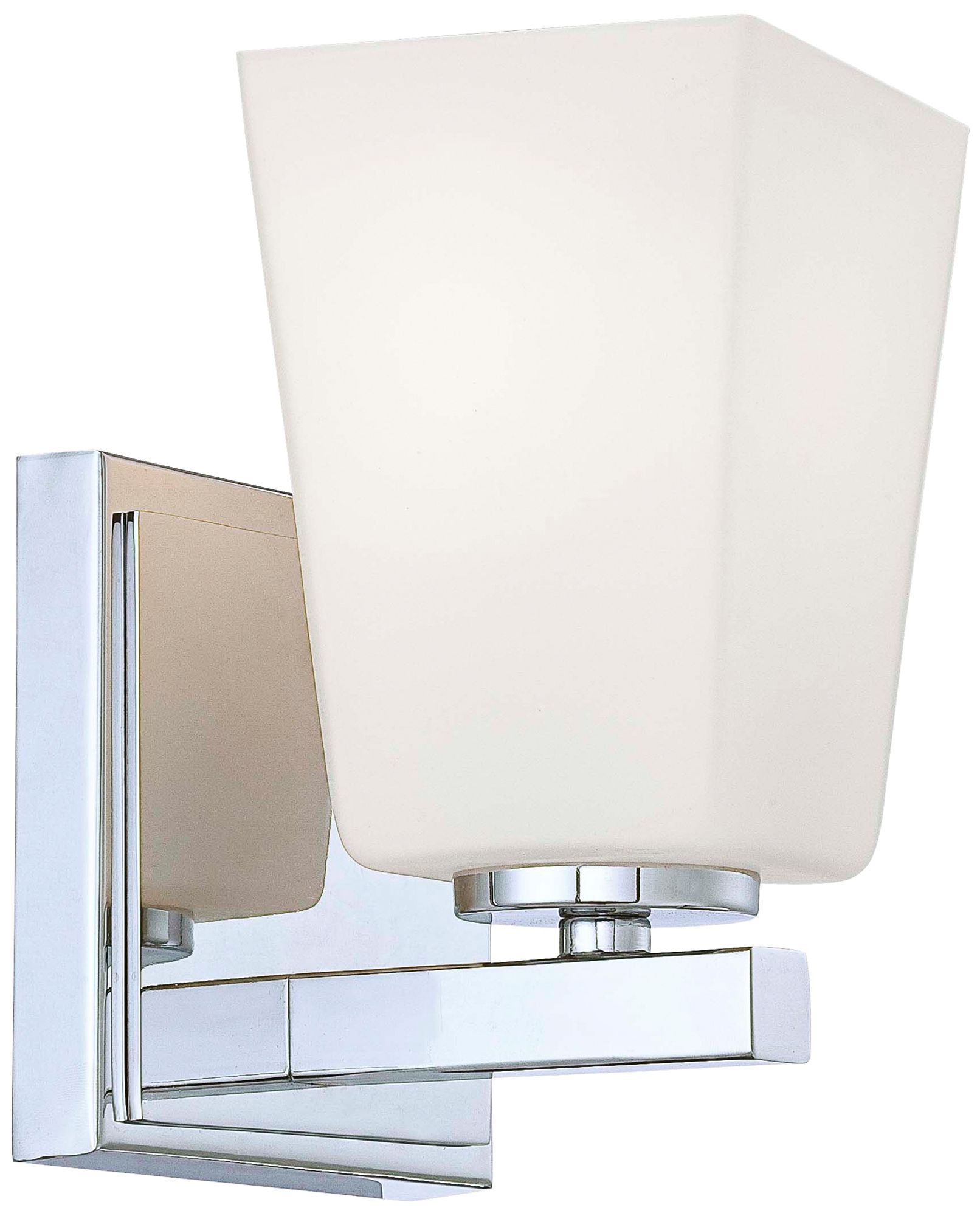 Minka Lavery City Square Chrome 7" High Wall Sconce