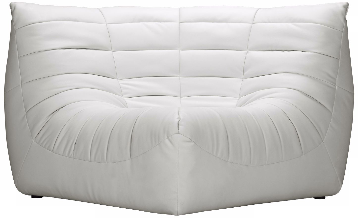 Zuo Carnival White Modular Sofa Corner Seat