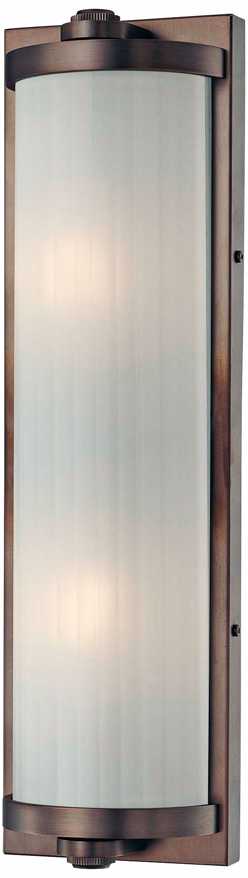 Lavery Hyllcaste Brushed Bronze 18" Wide Bath Bar