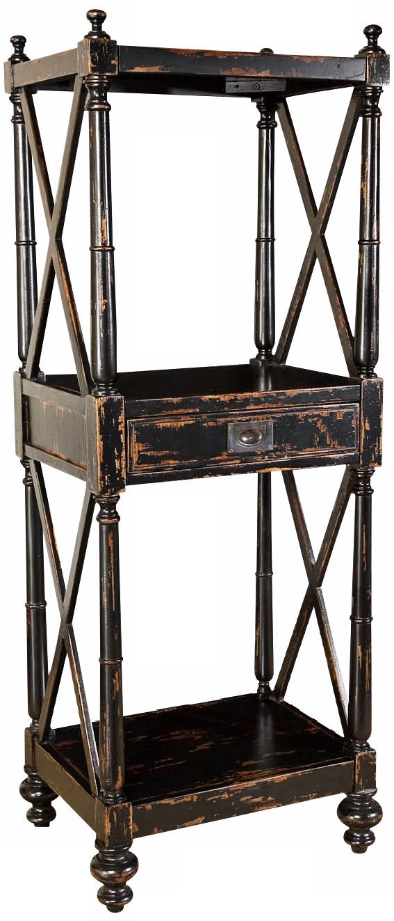 Uttermost Walnut Stained Mango Wood Isis Etagere