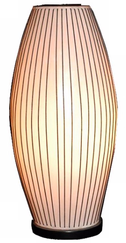 Varo Black Yarn Wrapped 21" High Table Lamp