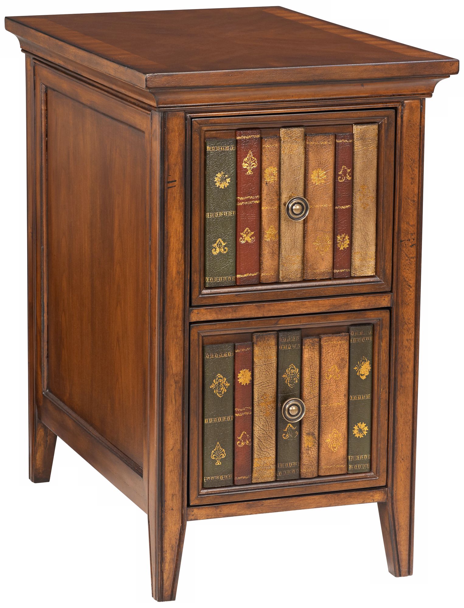 Enoch Pratt Book Front Accent Table