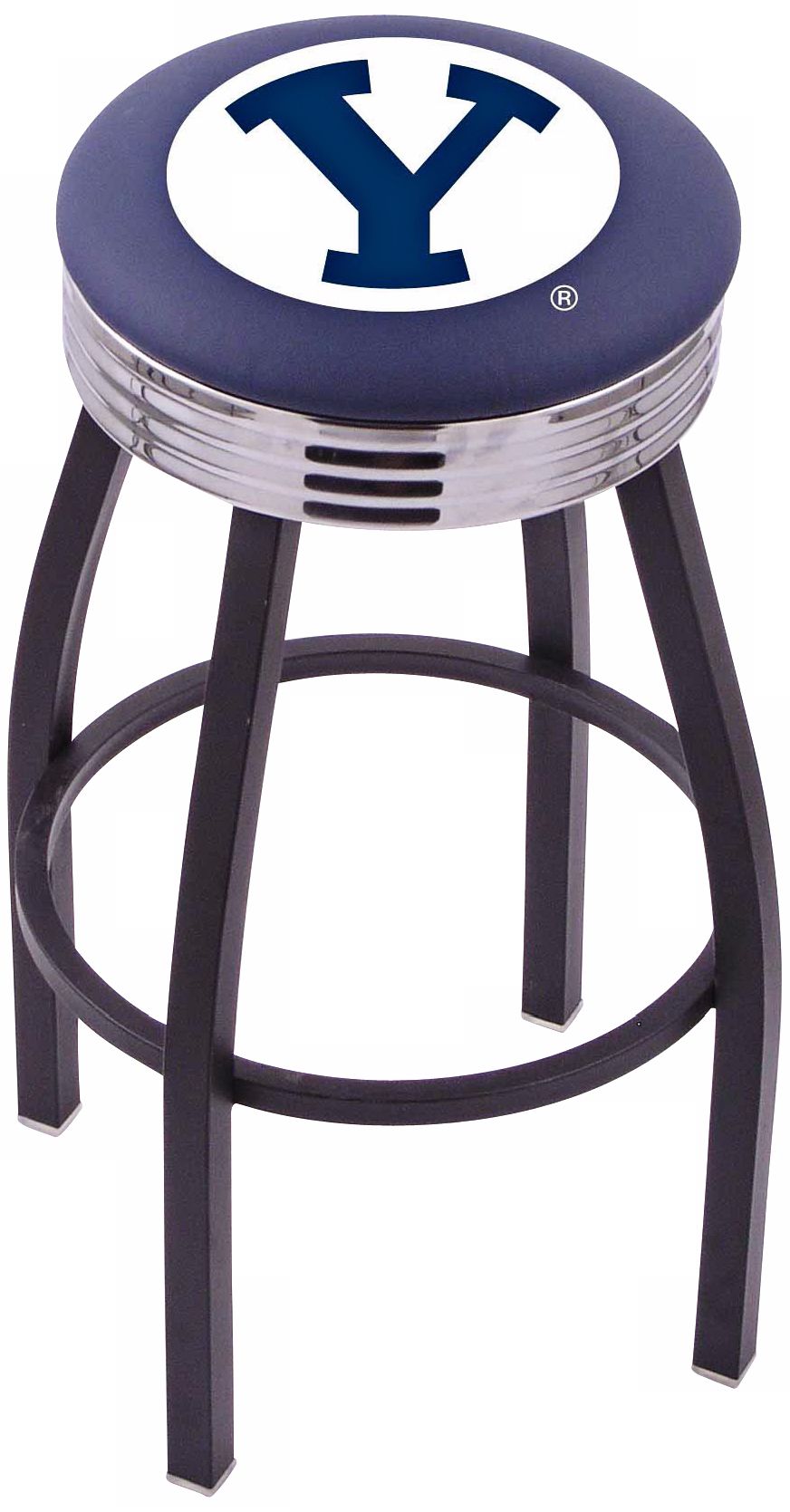 Retro Brigham Young University Barstool