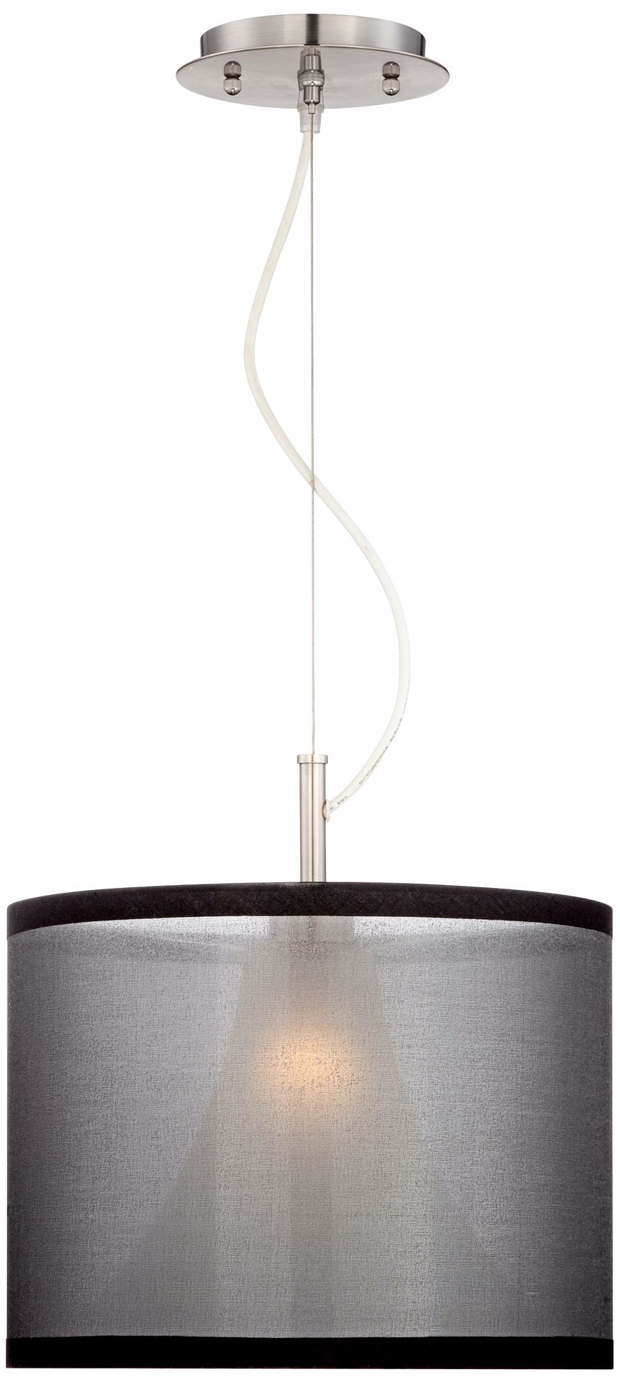 Possini Euro Design Trumpet 13 1/2" Wide Pendant Light
