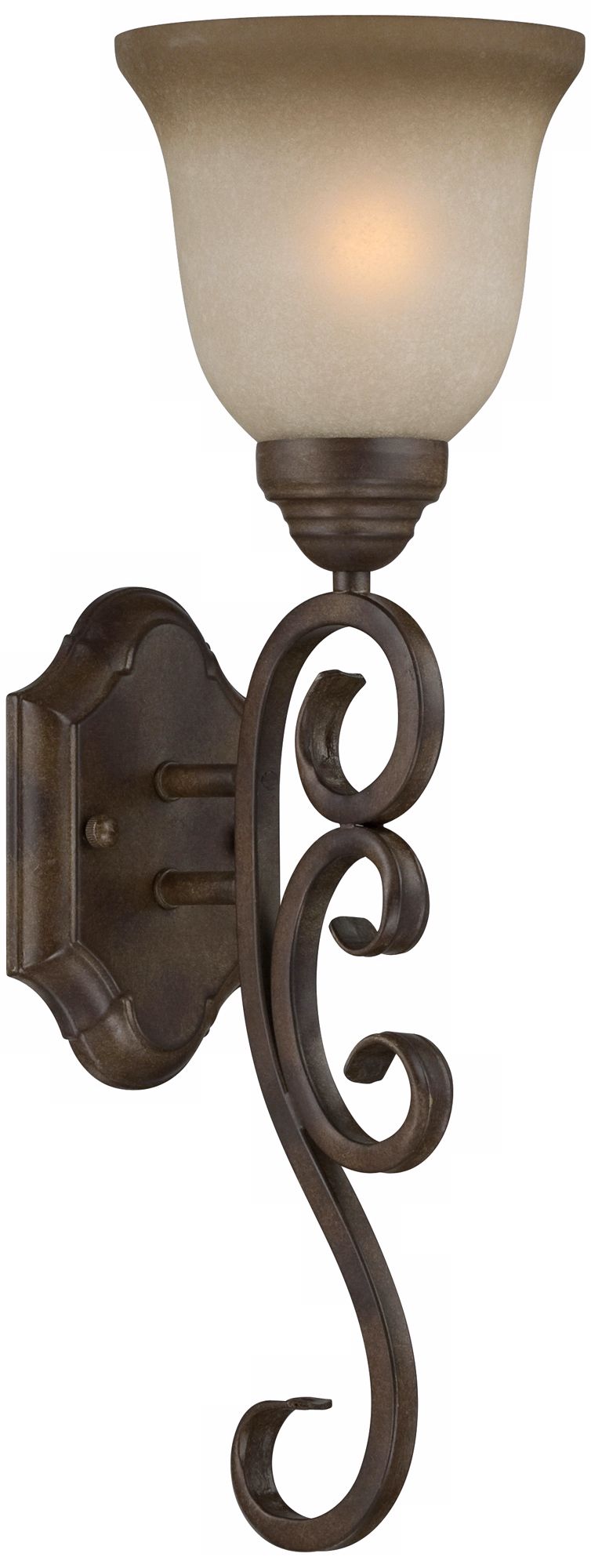 John Timberland Curly 20 1/4" High Wall Sconce