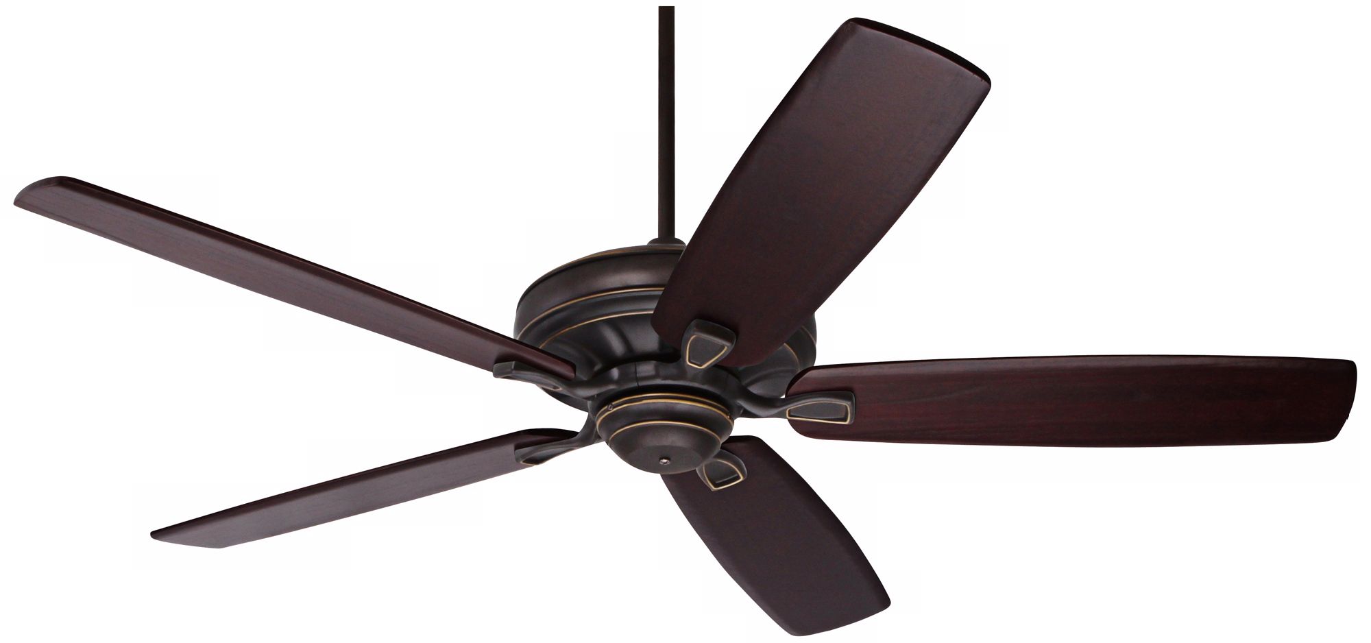 60" Emerson Carrera Grande Maple Golden Espresso Ceiling Fan