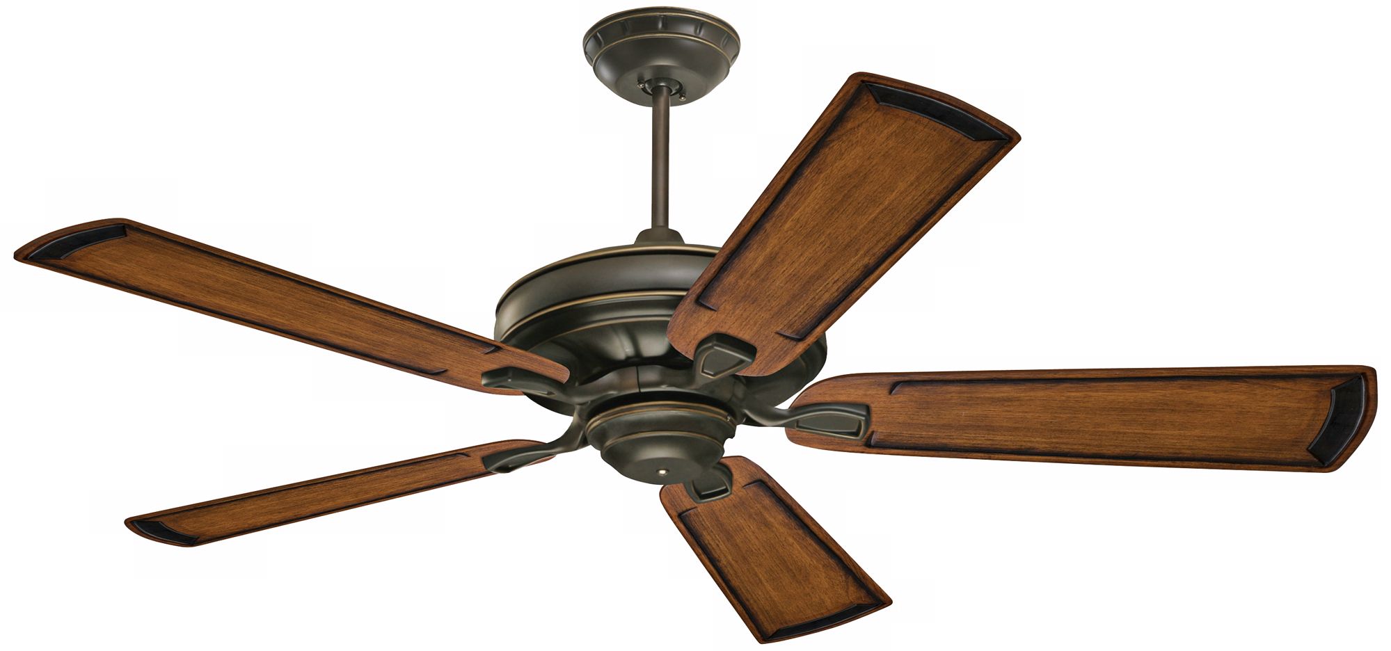 60" Emerson Carrera Grande Golden Espresso Ceiling Fan