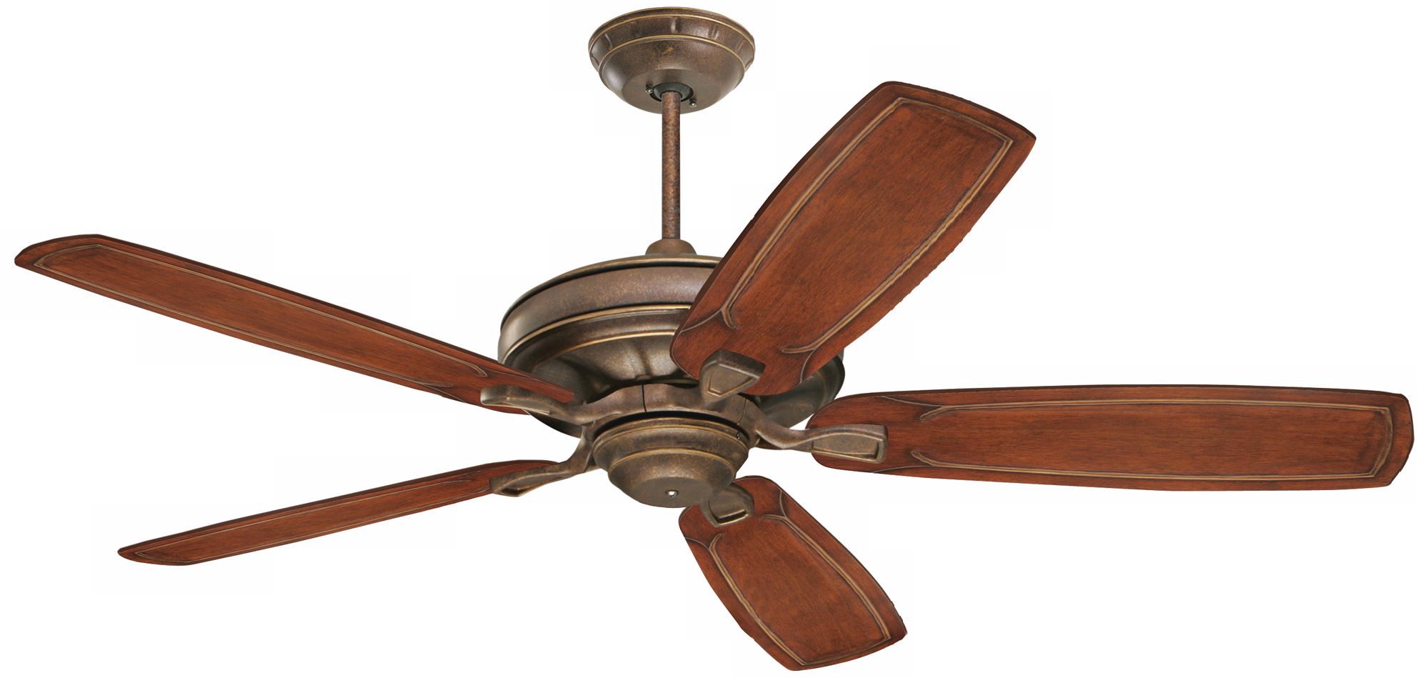 60" Emerson  Carrera Grande Gilded Bronze Ceiling Fan