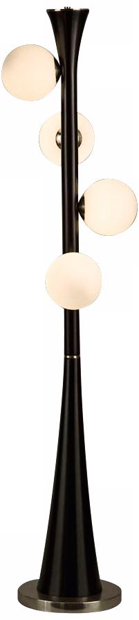 Nova Fizz Modern 4-Light Floor Lamp