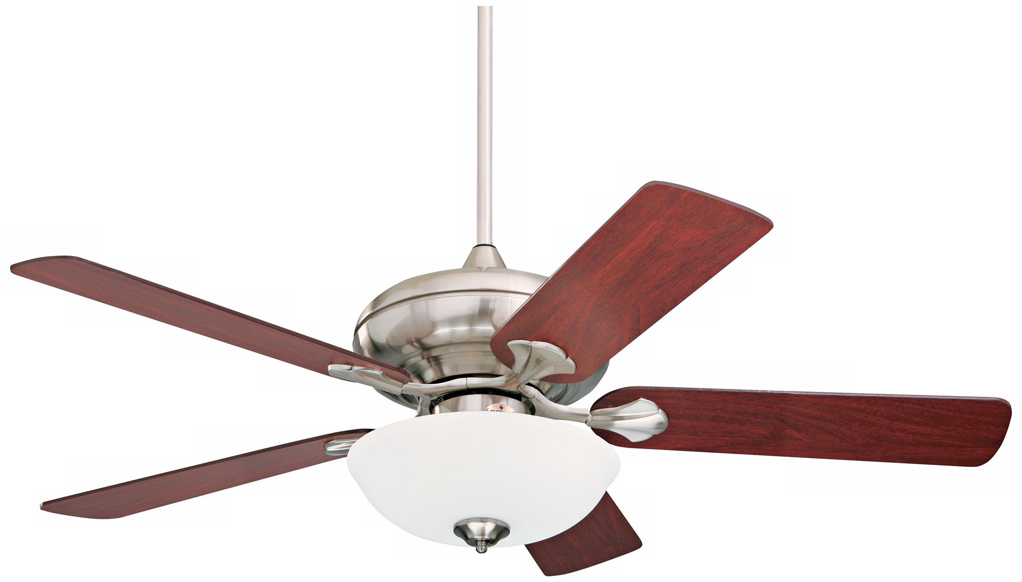 52" Emerson Spanish Bay Brushed Steel Ceiling Fan