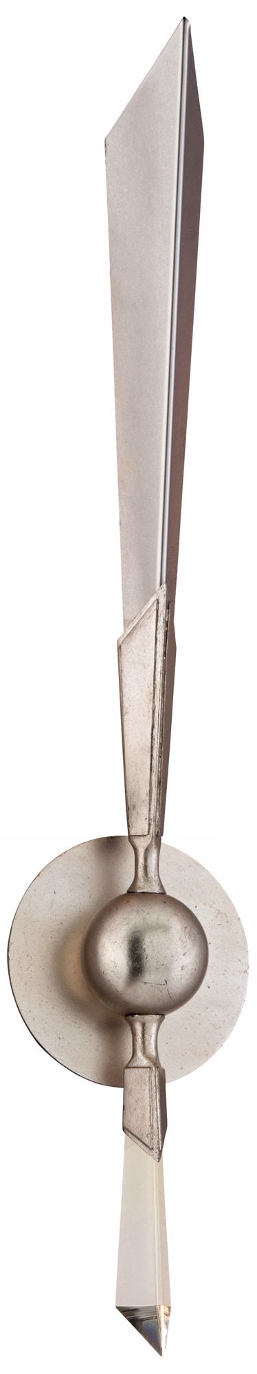 Inertia Crystal and Stainless Corbett LED Wall Sconce