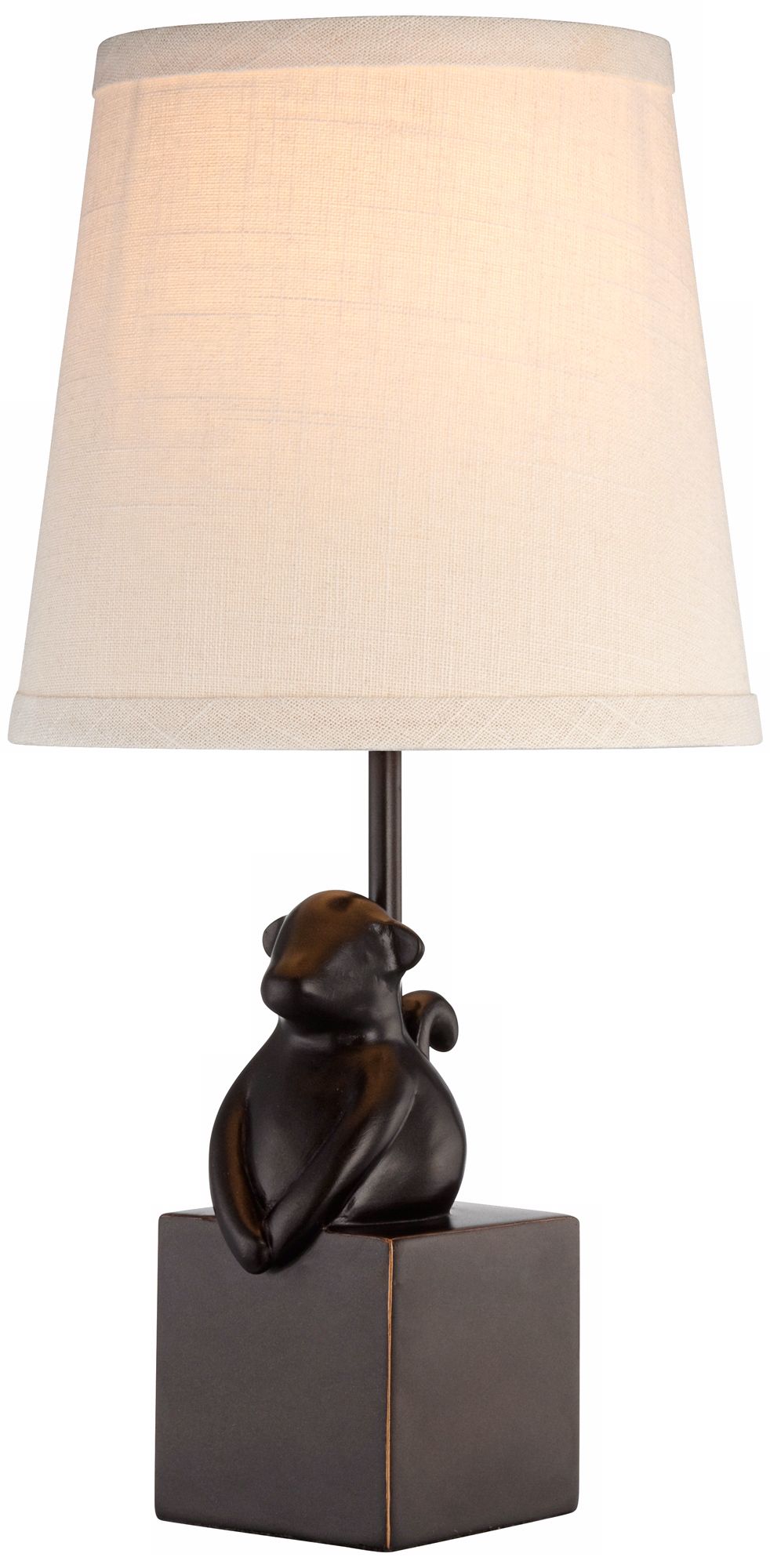 Bronze Monkey Accent Lamp