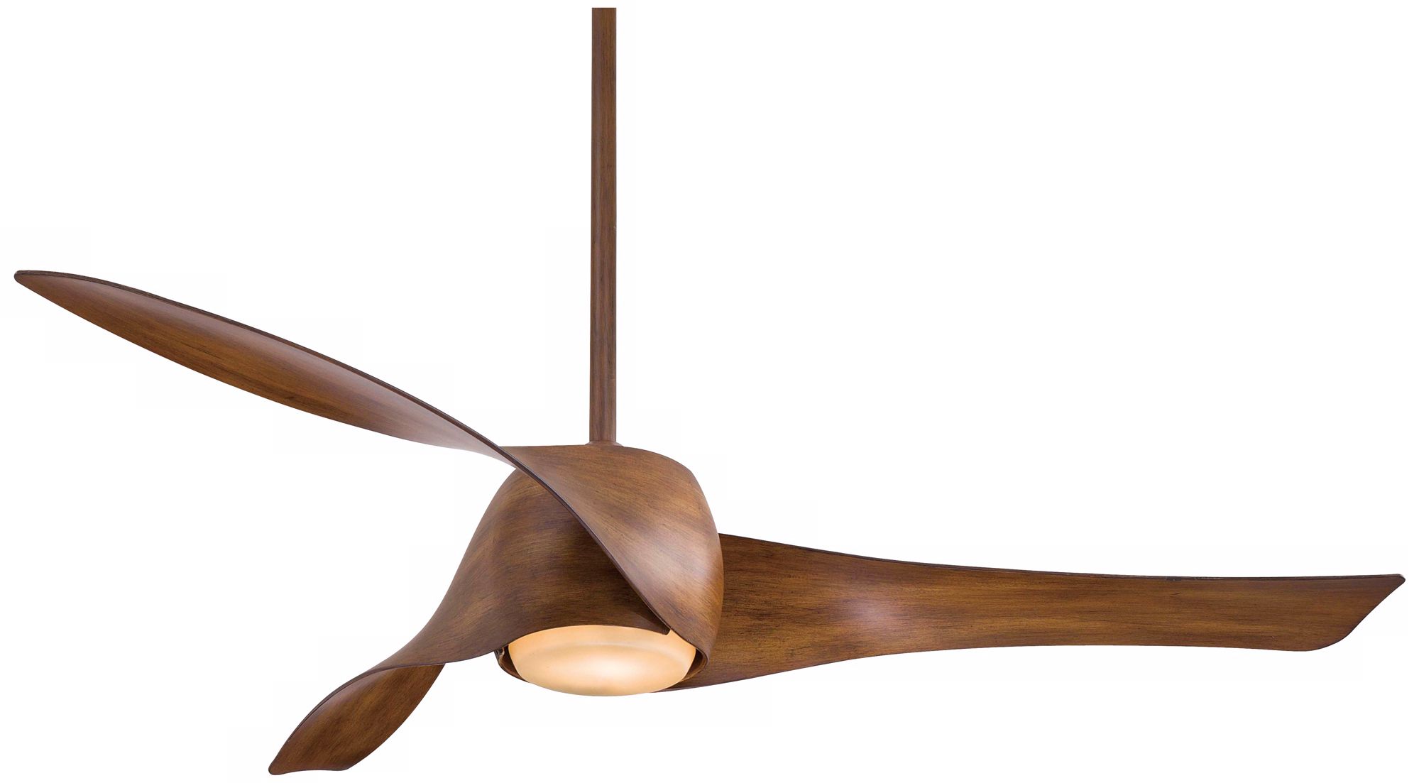 58" Artemis Distressed Koa Finish Ceiling Fan
