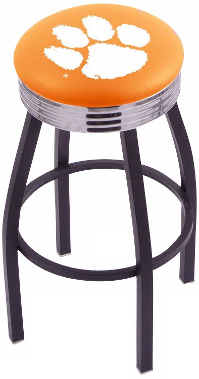 Retro Clemson University Counter Stool