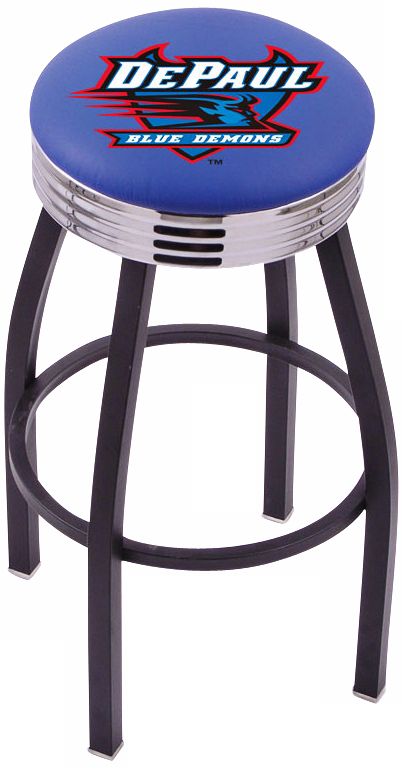 Retro De Paul University Counter Stool