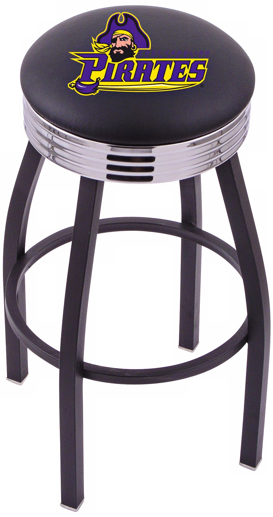 Retro East Carolina University Counter Stool